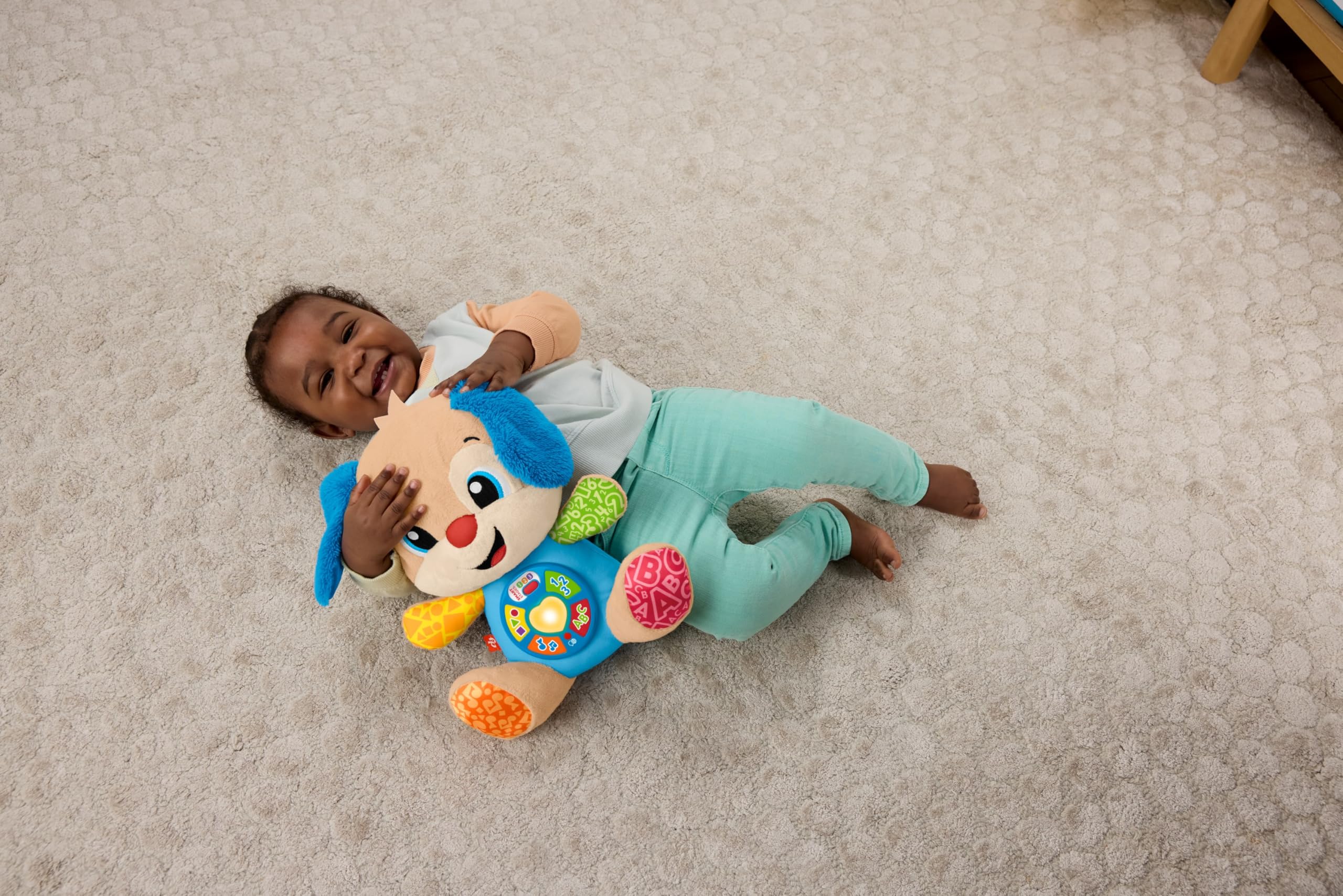 Fisher-Price Laugh & Learn Smart Stages Puppy - Musical Plush Learning Toy for Babies 6M+ 6