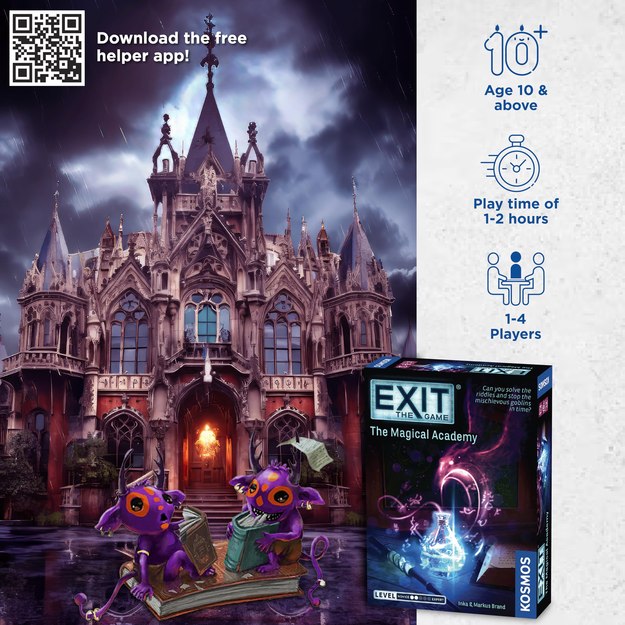 Thames & Kosmos EXIT: The Magical Academy Escape Room Card Game 5