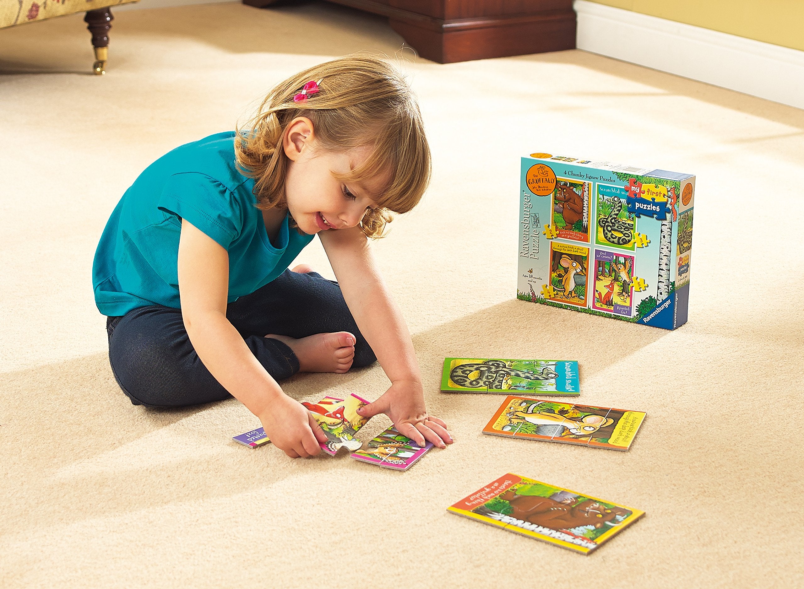 Ravensburger The Gruffalo My First Jigsaw Puzzles - 2, 3, 4 & 5 Piece Puzzles for Toddlers 17