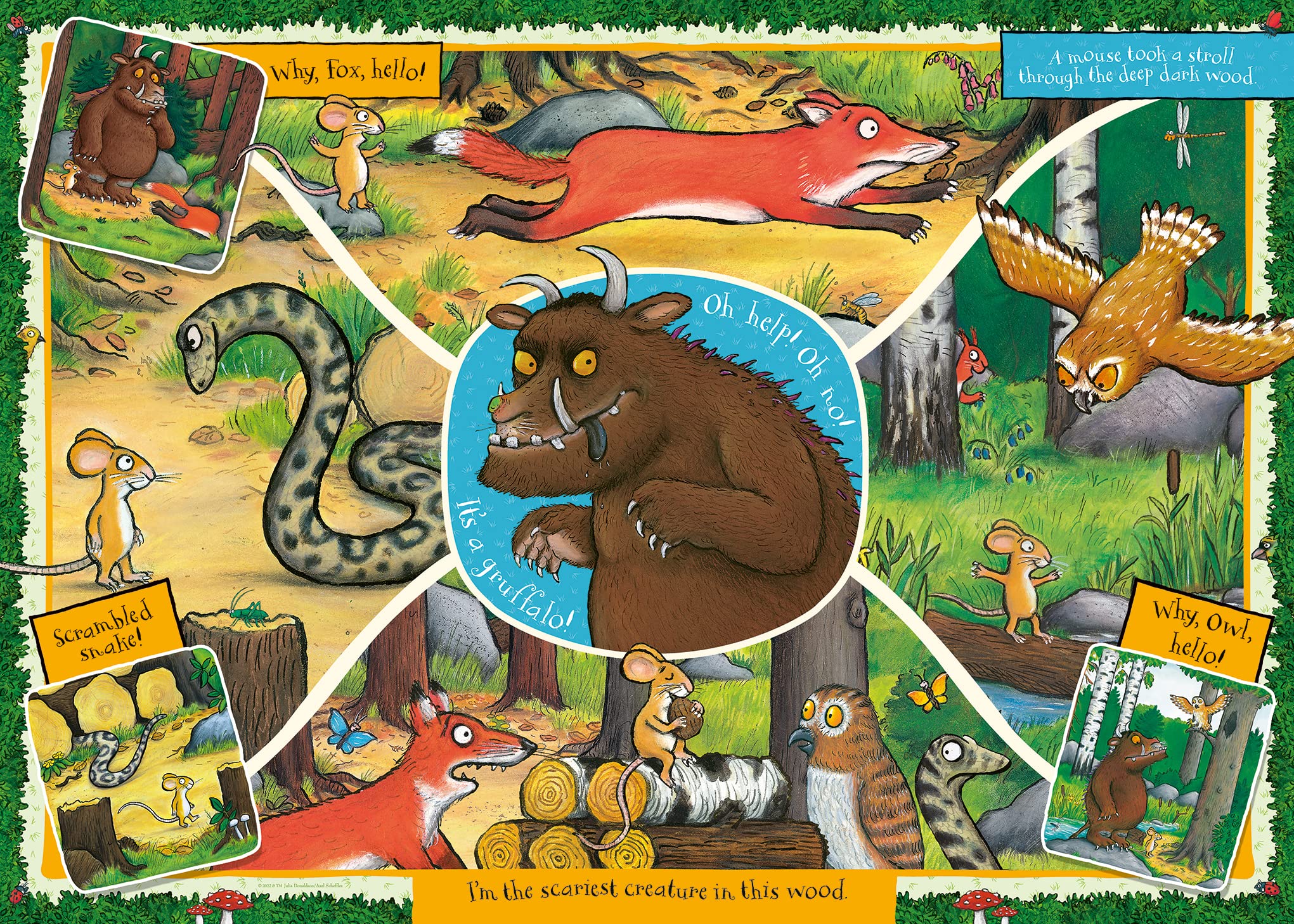 Ravensburger Gruffalo 24-Piece Giant Floor Puzzle for Kids Age 3 Years 9