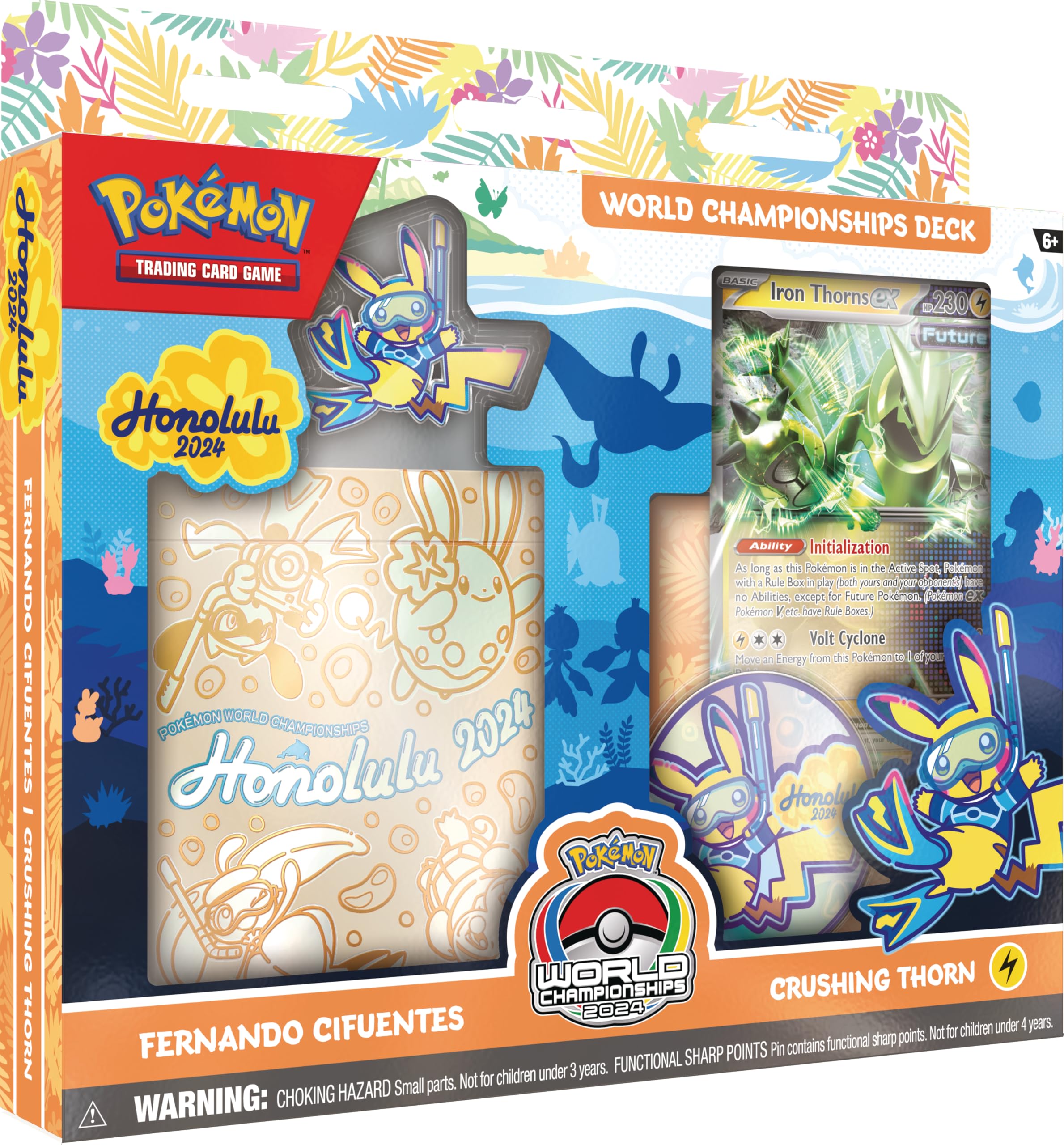 Pokémon TCG: Fernando Cifuentes 2024 World Championships Deck Replica | 60 Cards