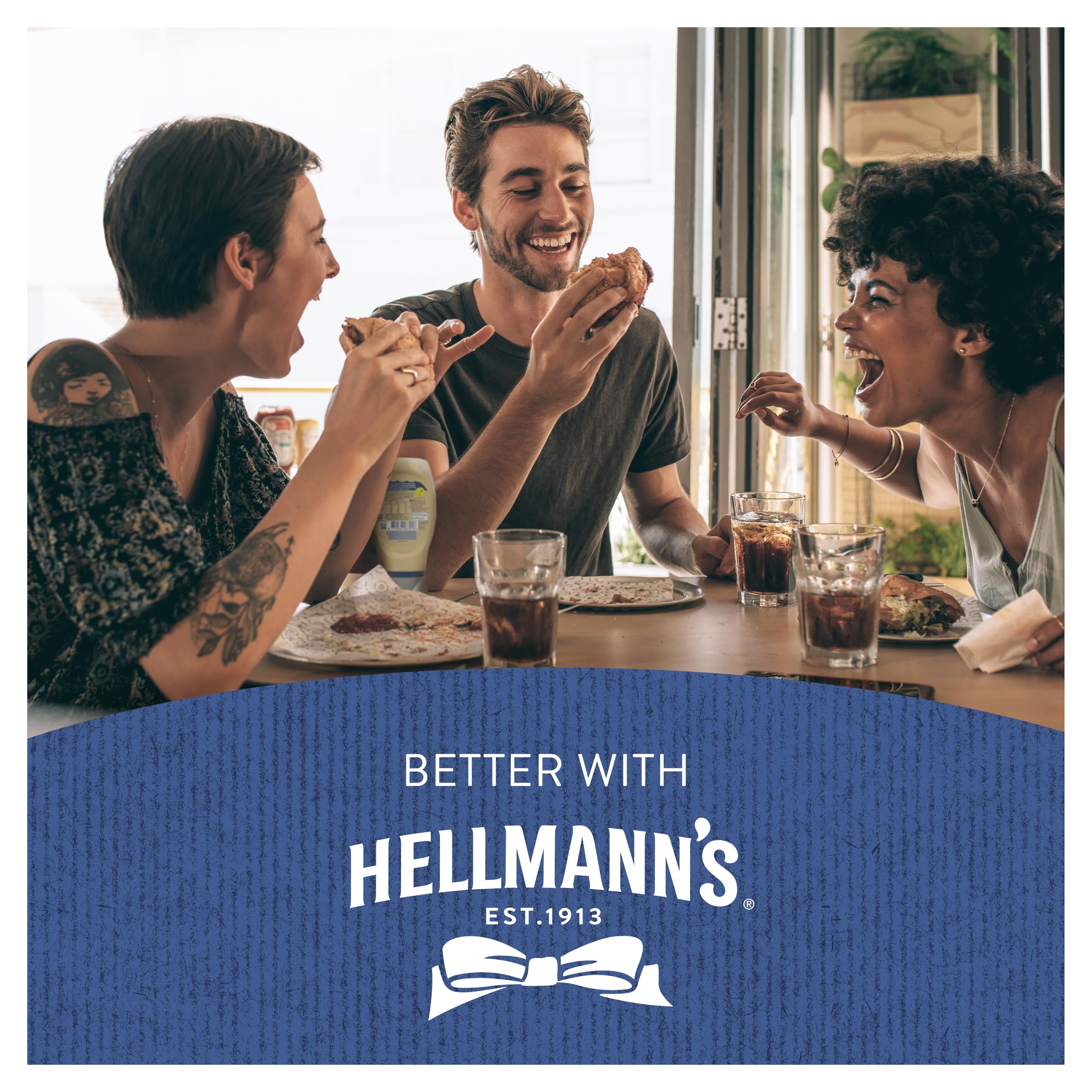 Hellmann's Rich & Smoky BBQ Sauce - Limited Edition UEFA EURO 2024 | 490g Squeeze Bottle 3