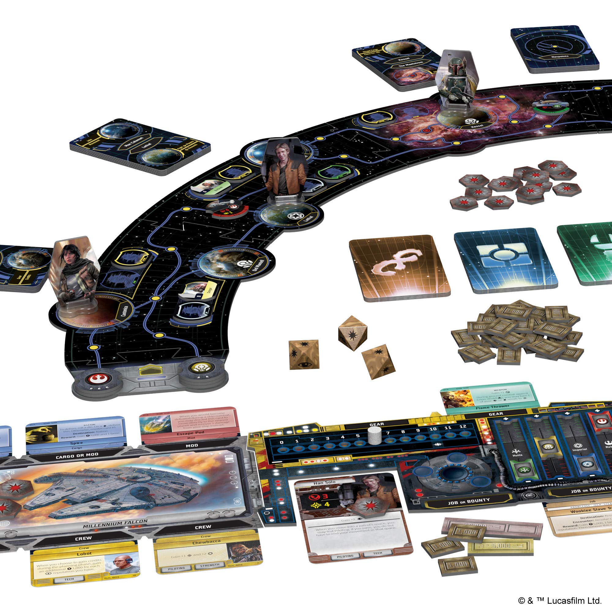 Fantasy Flight Games Star Wars: Outer Rim Board Game 5