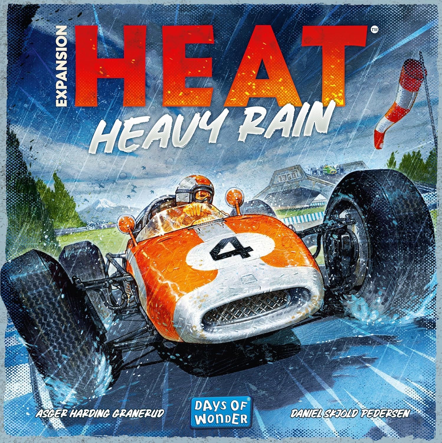 Heat: Pedal to the Metal - Heavy Rain Expansion - Board Game (2023) 2