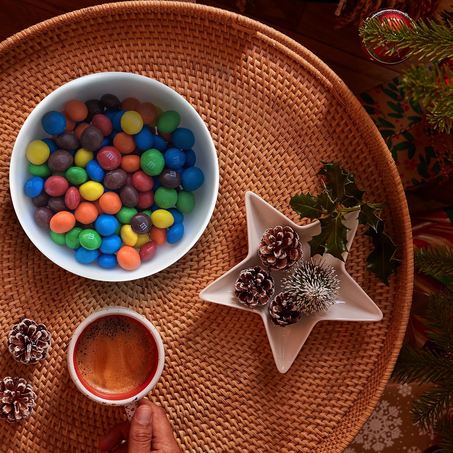 M&M's Salted Caramel & Milk Chocolate Party Bulk Bag - 800g Chocolate Snack Gift 10