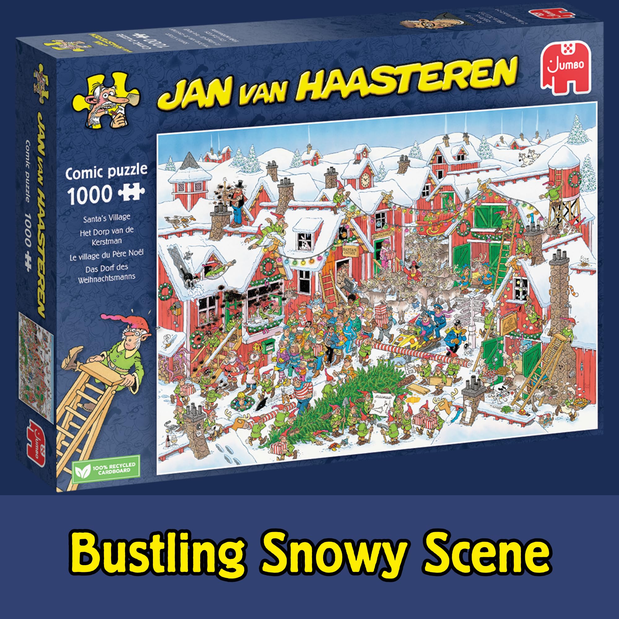 Jan Van Haasteren Santa's Village - 1000 Piece Adult Puzzle 6