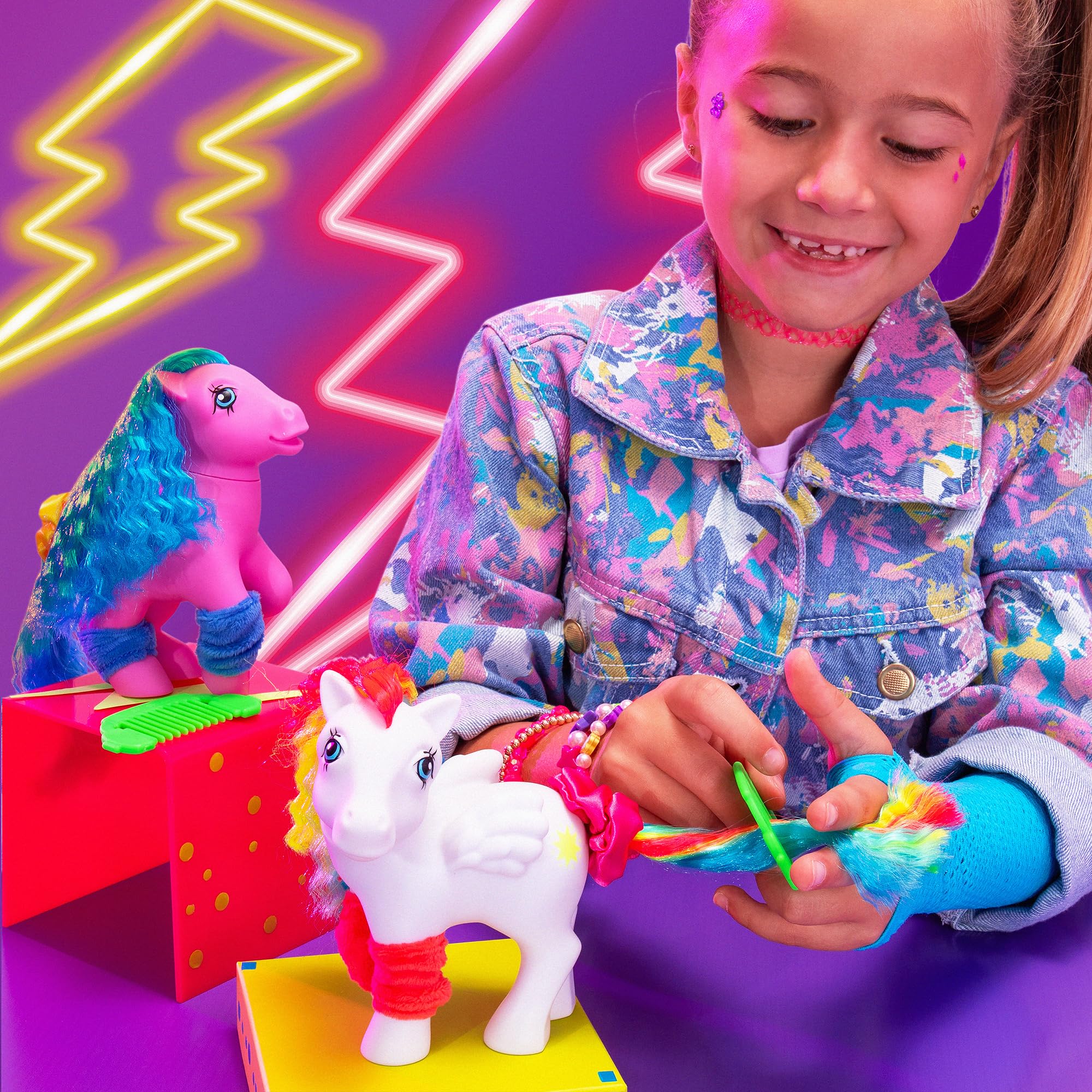 Basic Fun My Little Pony Totally Rad Collection - Starshine Retro-Inspired Pony Figure 6