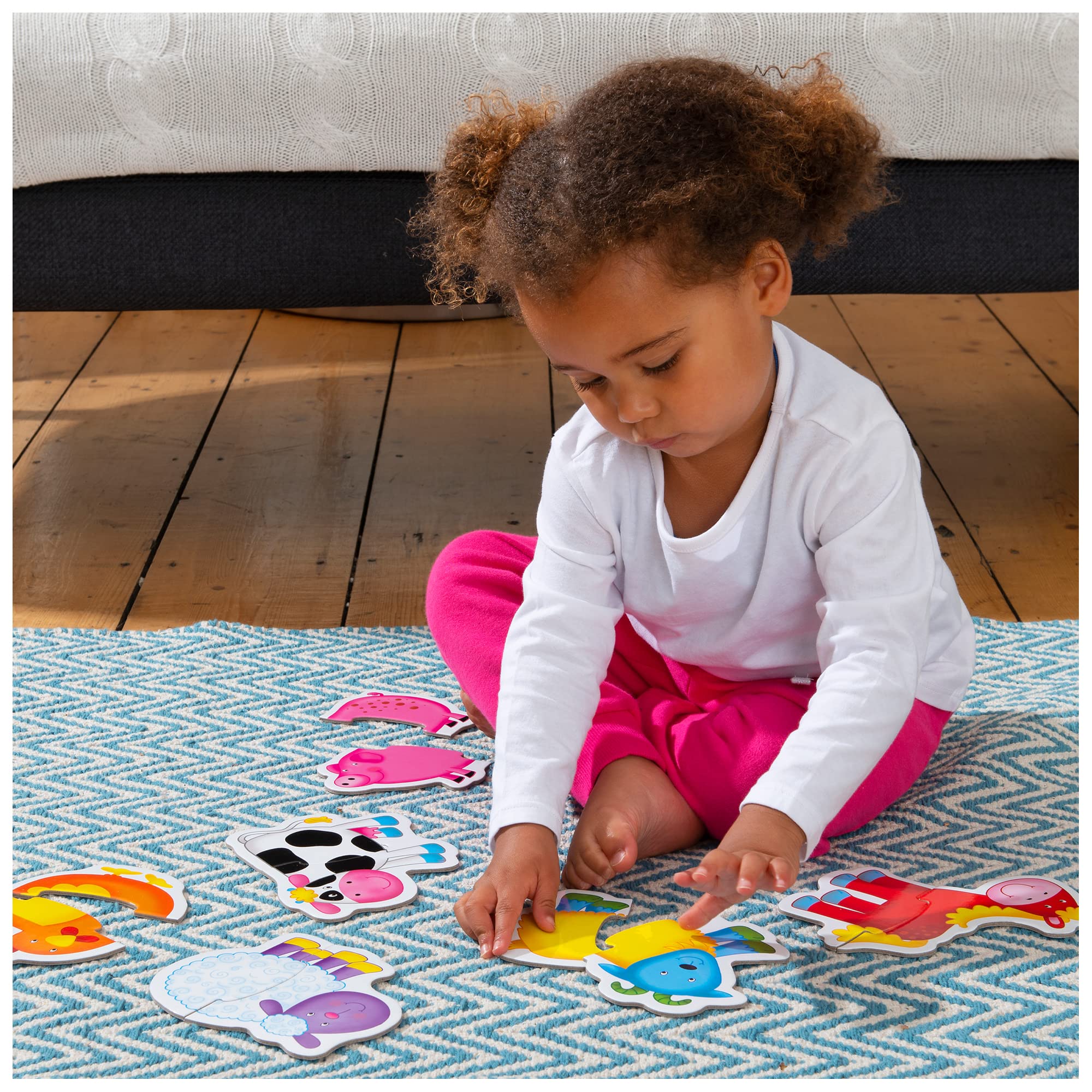 Galt Baby Puzzles - Farm Animal 2-Piece Jigsaw Set for Toddlers 18 Months+ 13