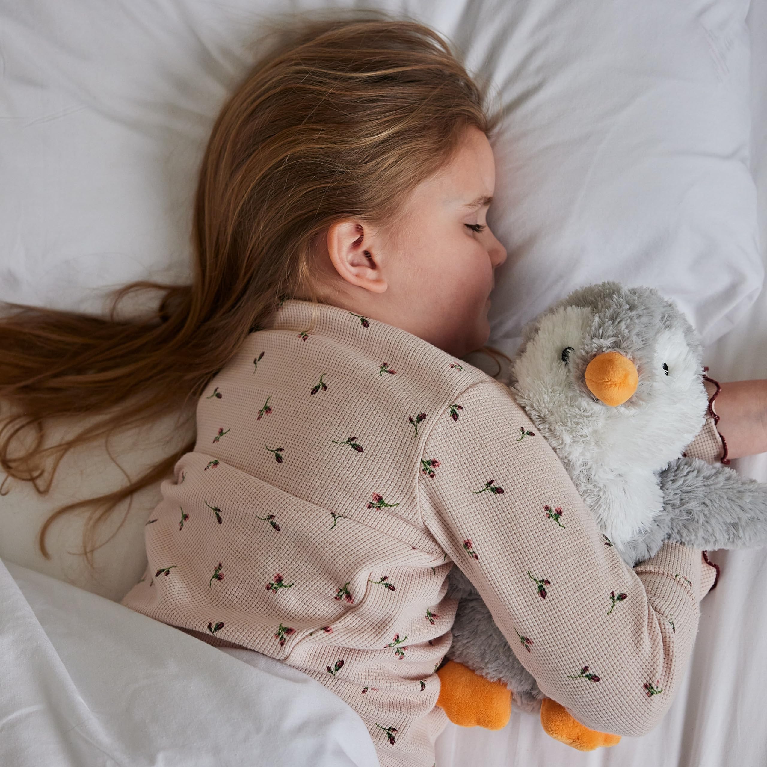 Warmies - 13" Grey Penguin Microwaveable Plush Toy with French Lavender Scent 12