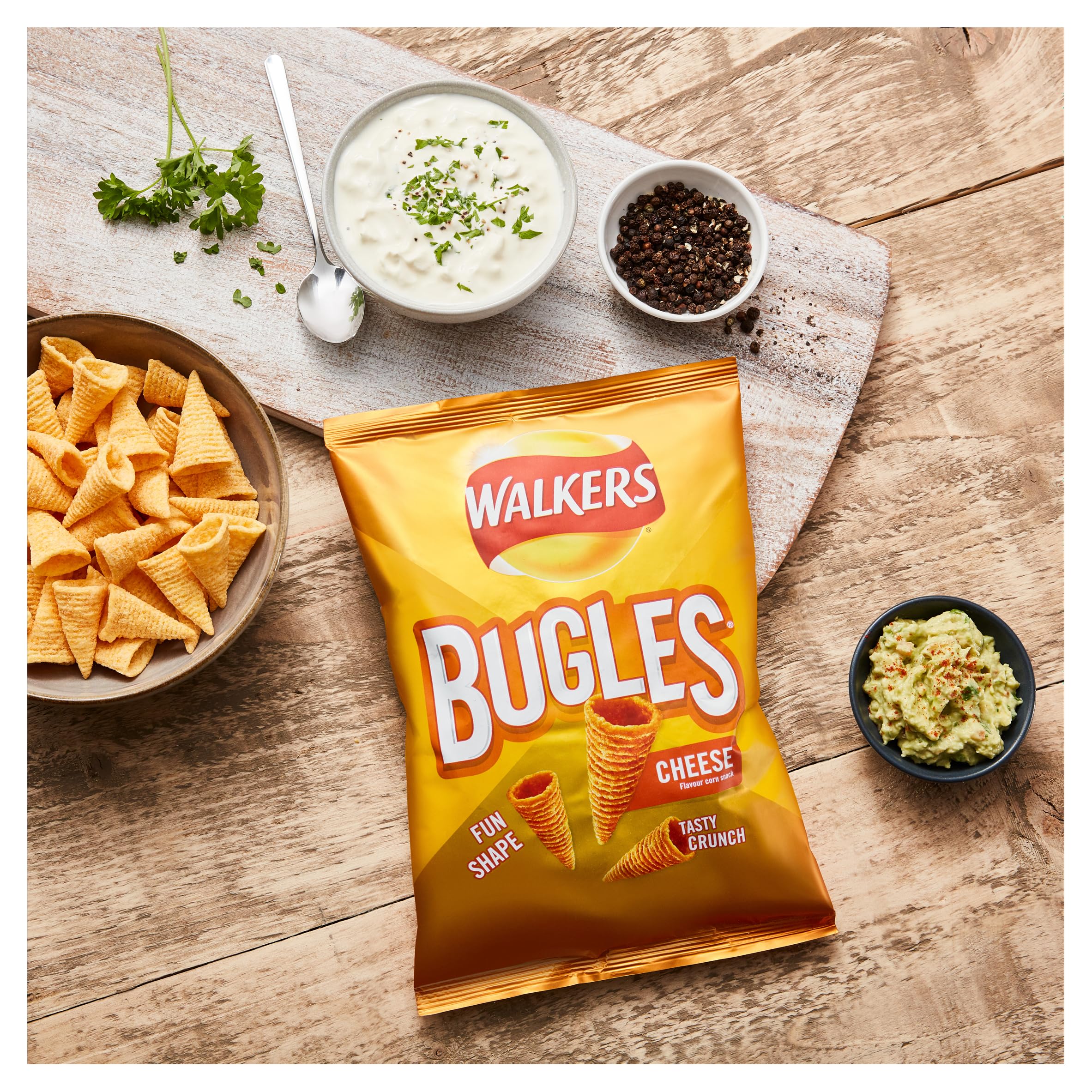 Walkers Bugles Cheese Sharing Snacks 110g 5