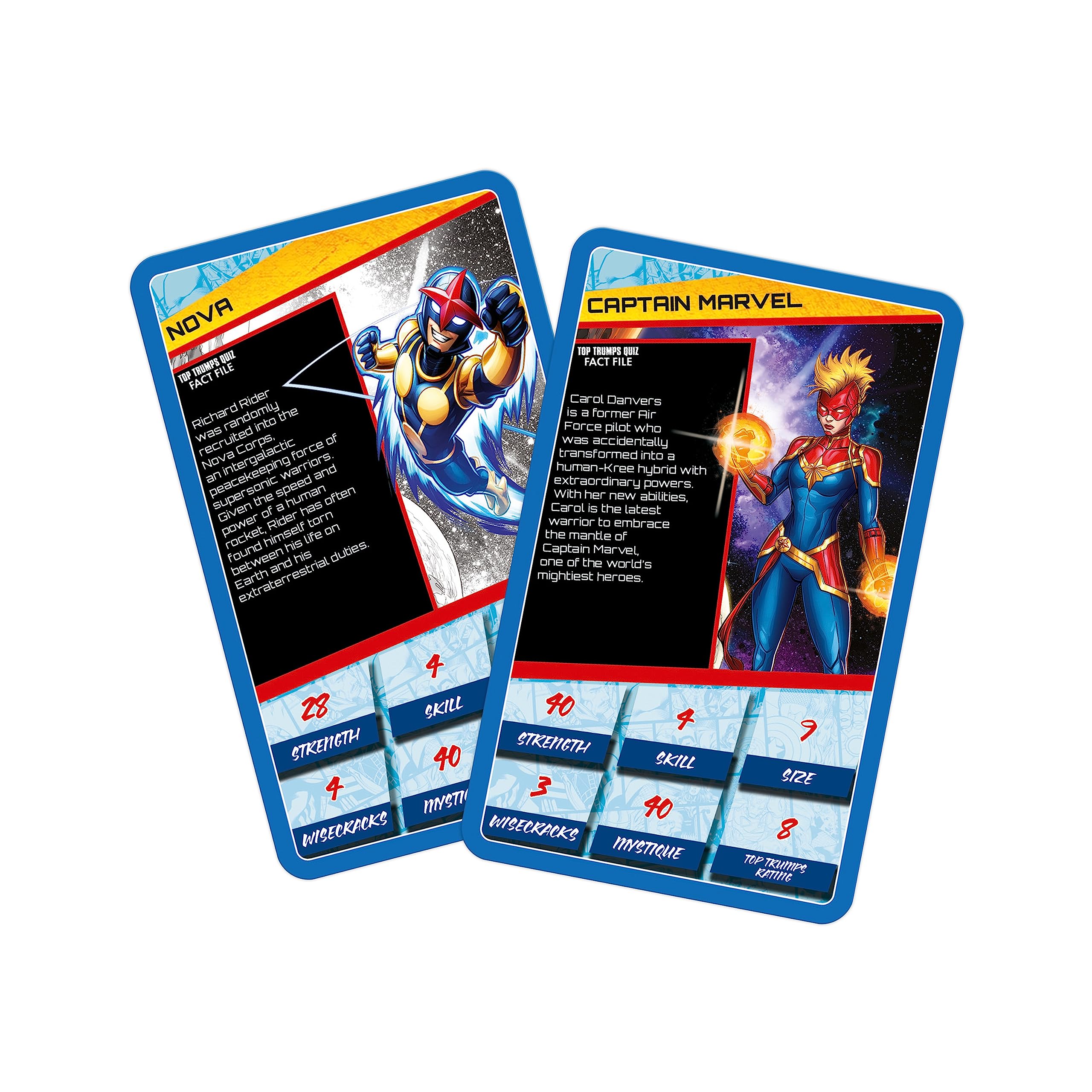 Top Trumps Marvel Universe 2 Card Game - Features Sam Wilson as Captain | 30 Cards | Unisex Children 6