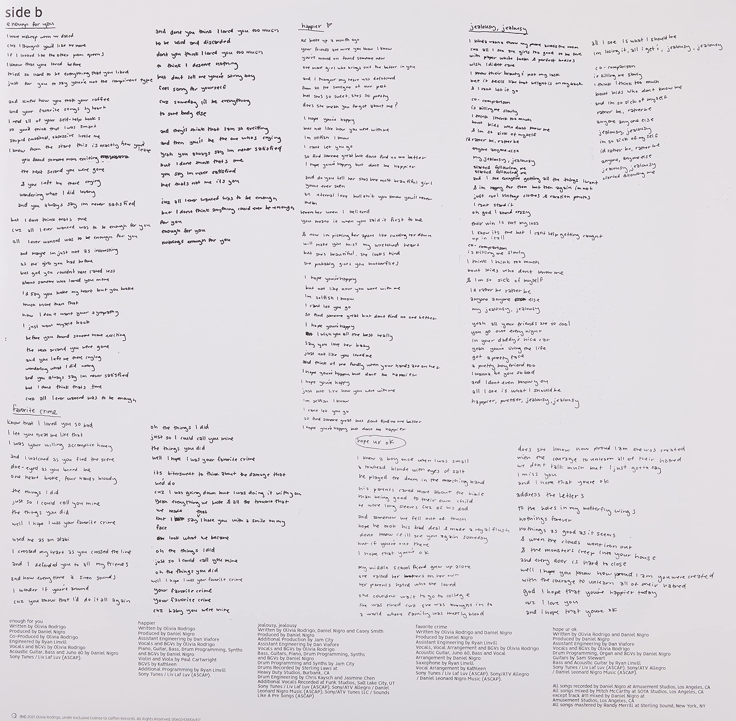 Olivia Rodrigo - SOUR [VINYL] 5