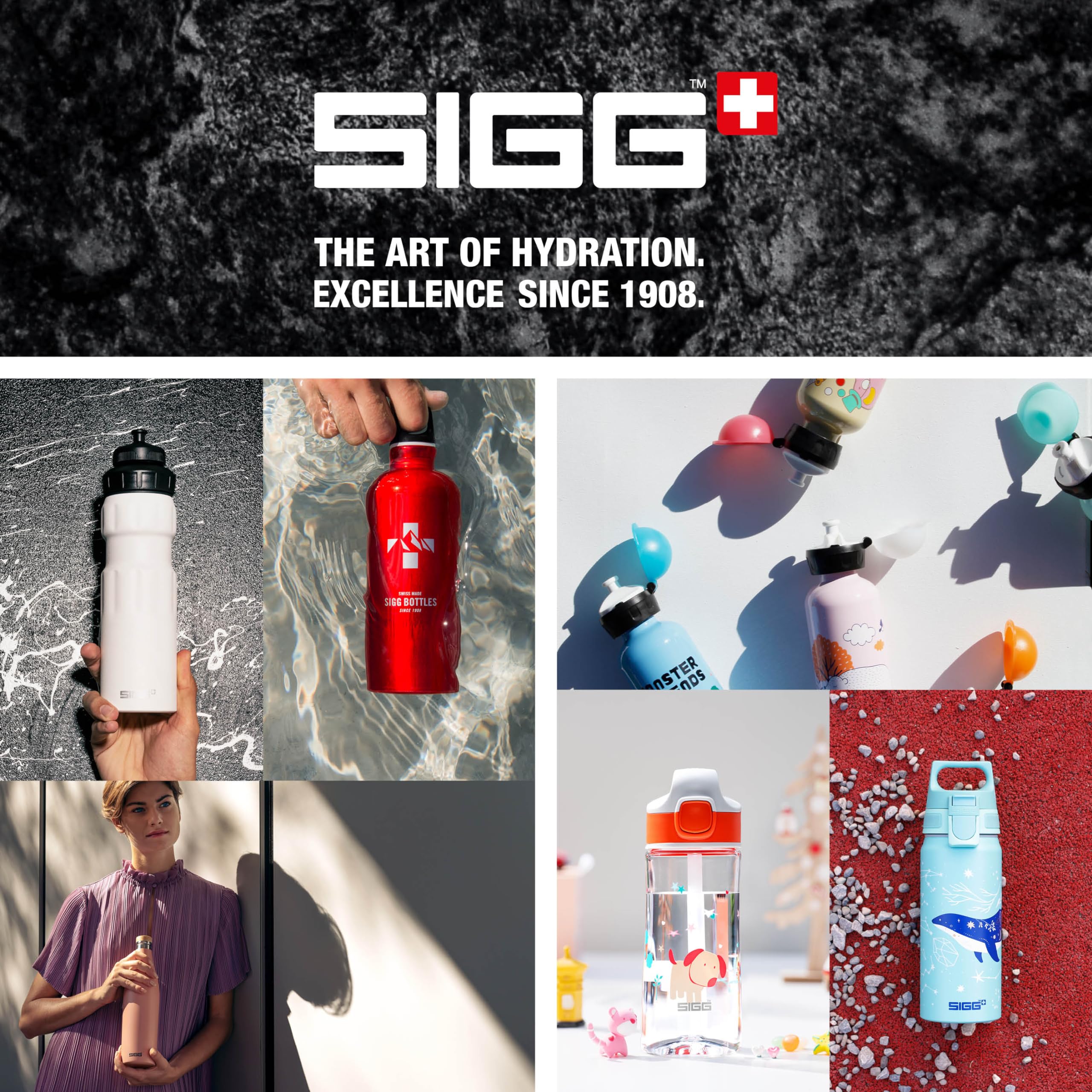 Sigg Kids Stainless Steel Cup Set - 4-Pack with Colorful Designs for Home & On-the-Go 9