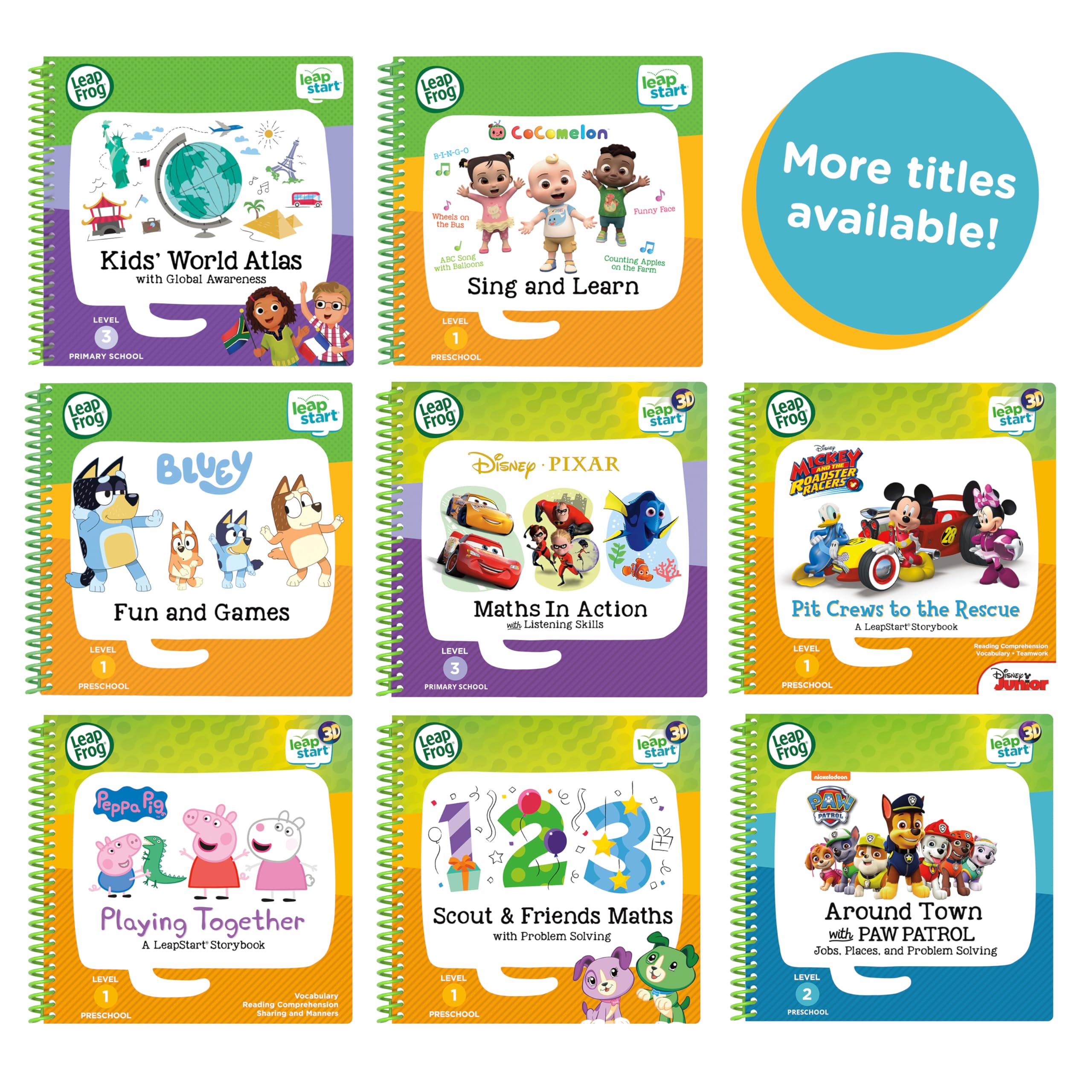 LeapFrog Alphabet Adventures Activity Book 3D - Educational Learning for Ages 2-4 4