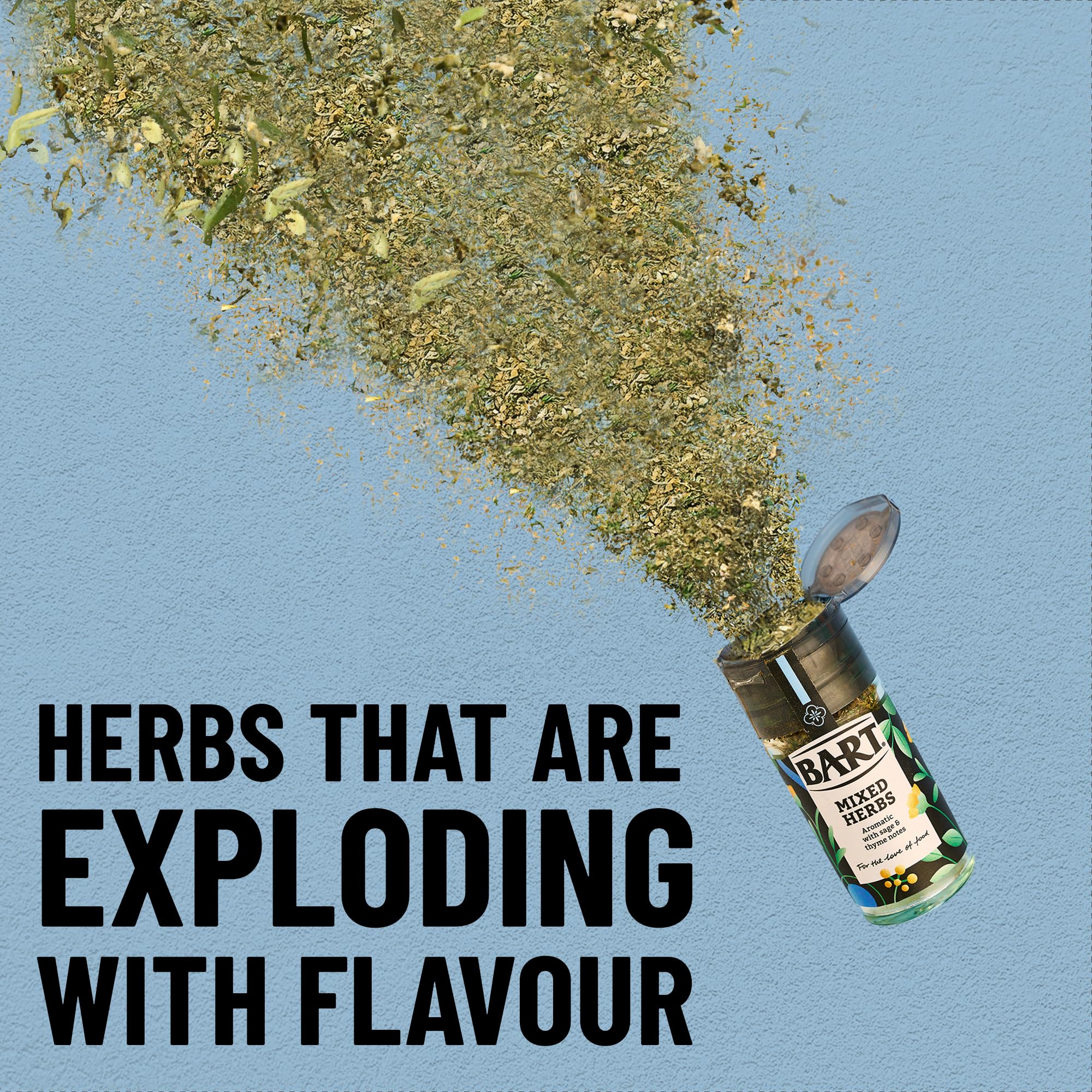 BART Essential Herbs Bundle - Thyme, Oregano, Basil, Parsley, Mixed Herbs & Tarragon 5