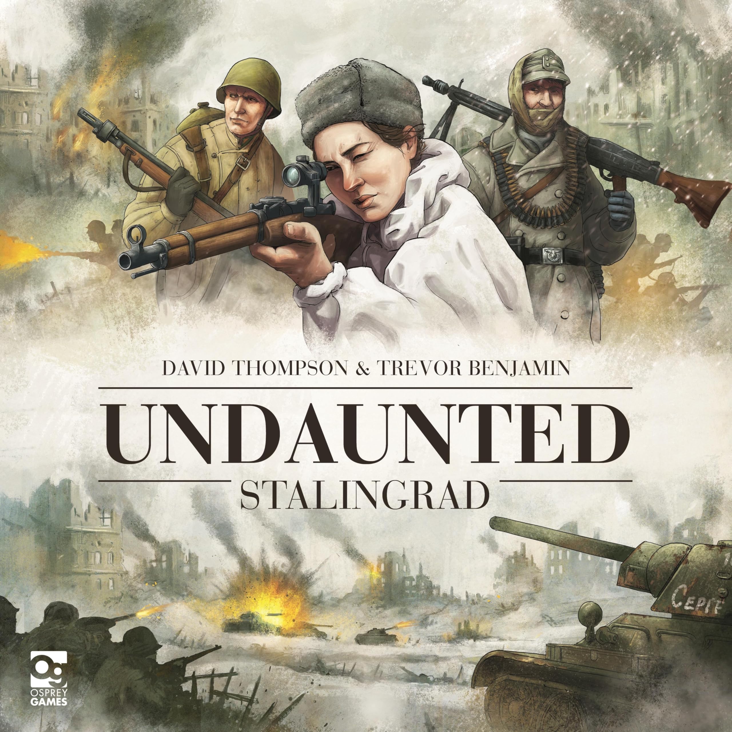 Osprey Games Undaunted: Stalingrad Board Game 9