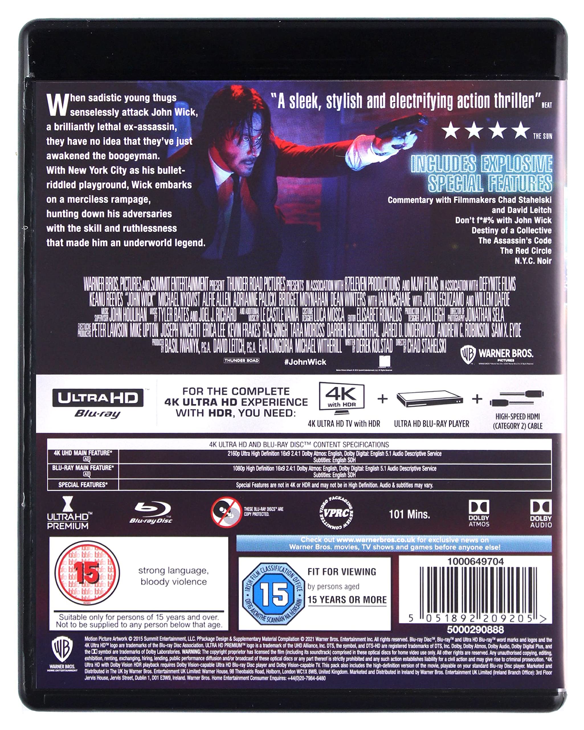 John Wick (2014) - 4K Ultra HD Blu-ray 4