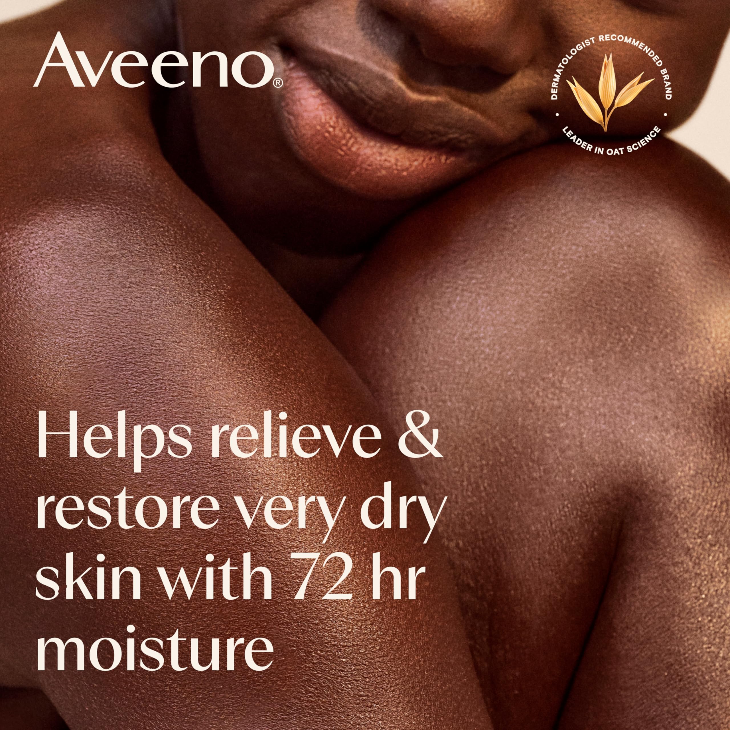 Aveeno Skin Relief Cream for Very Dry & Sensitive Skin | 400 ml | 72 Hour Moisture