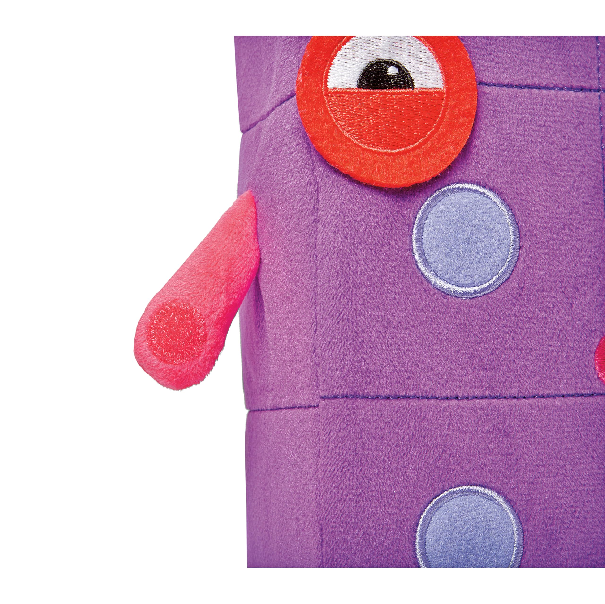 Learning Resources Numberblock Six Playful Pal Plush - Educational Toy for Toddlers & Kids 7
