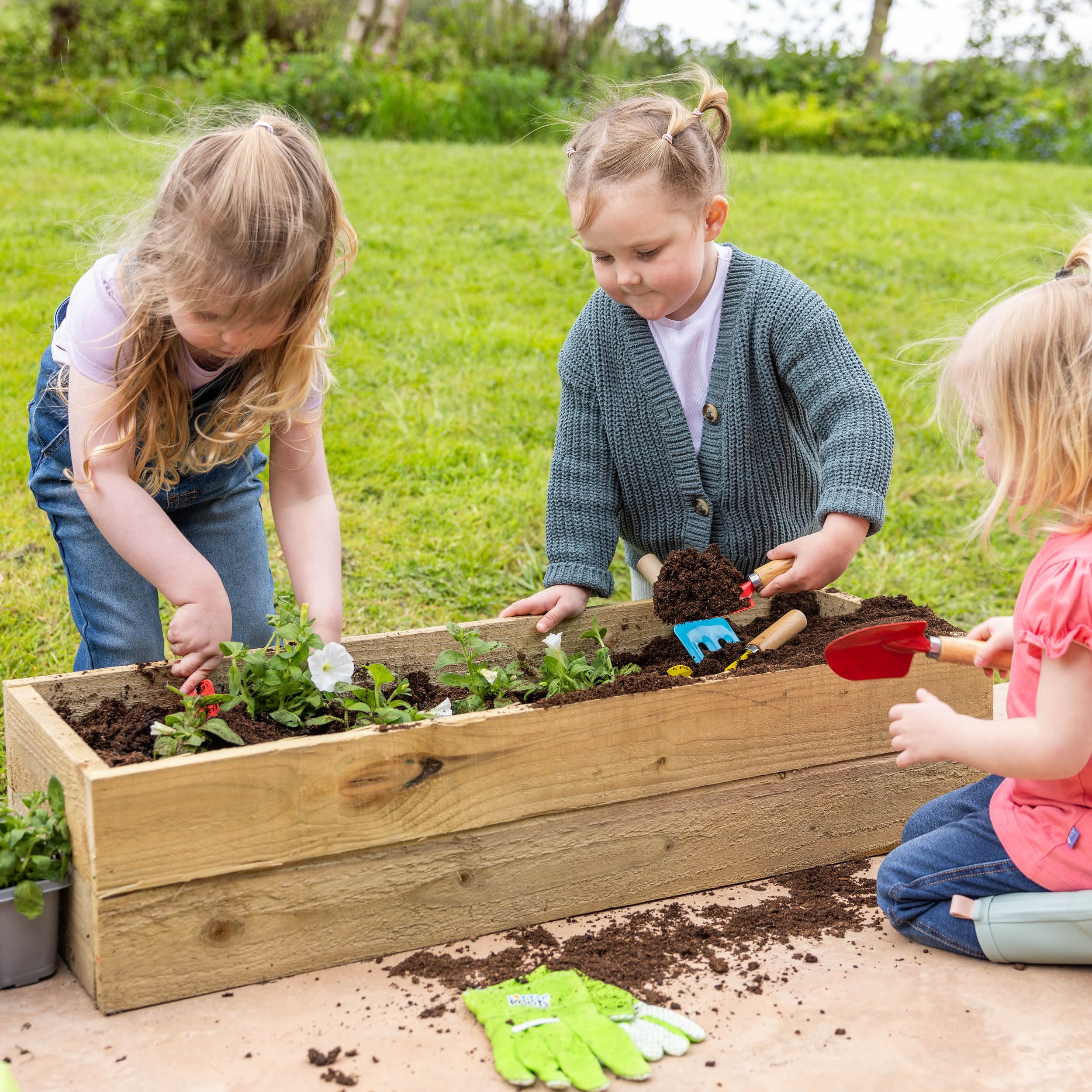 Little Roots Kids Gardening Tool Kit Bag - BGG1653, Toy Tool Set for Children Ages 3+ 10