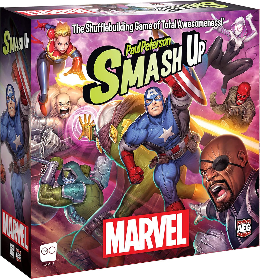 USAopoly Smash Up: Marvel Board Game (USOSM011000)