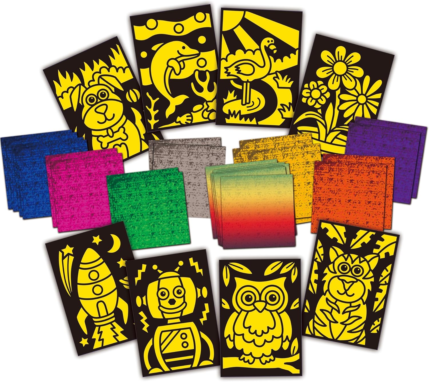 Galt Fab Foil Art Kit - Sparkly Craft Activity for Kids Ages 6+ 5