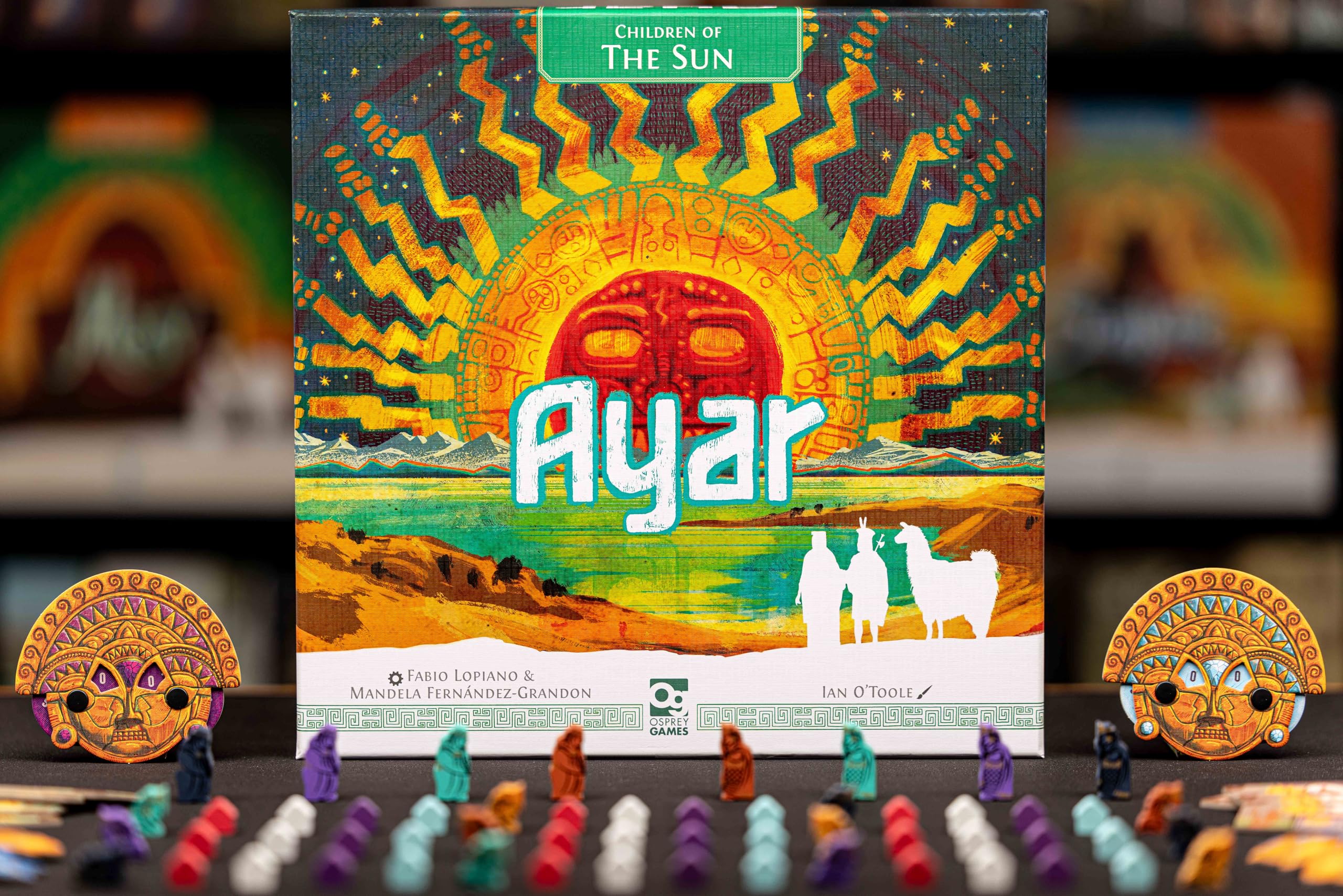 Osprey Games Ayar: Children of the Sun Board Game | Eurogame | 2-4 Players 7
