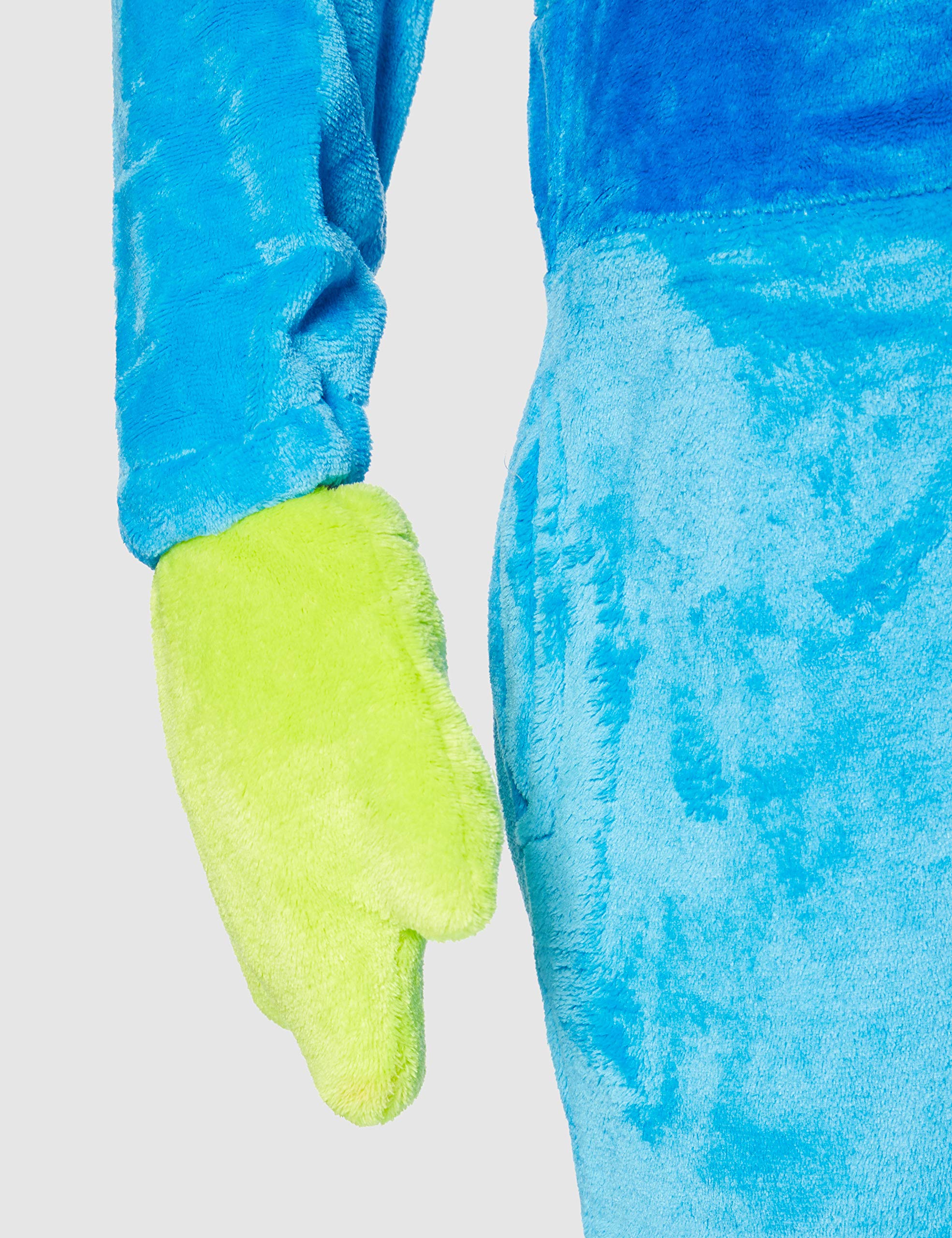 Everglamour Unisex Bodysuit Onesie - Blue, Size M Plus UK 3