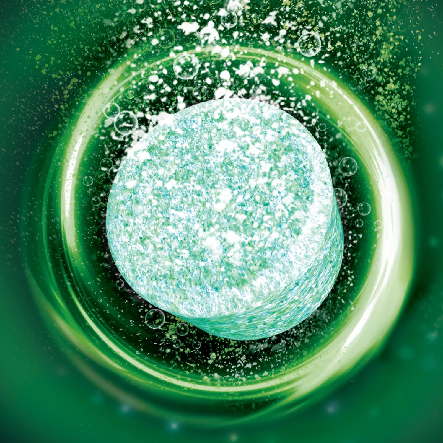 Harpic - Power Plus Deep Cleaning Toilet Tablets Mountain Pine 6 Pack 7