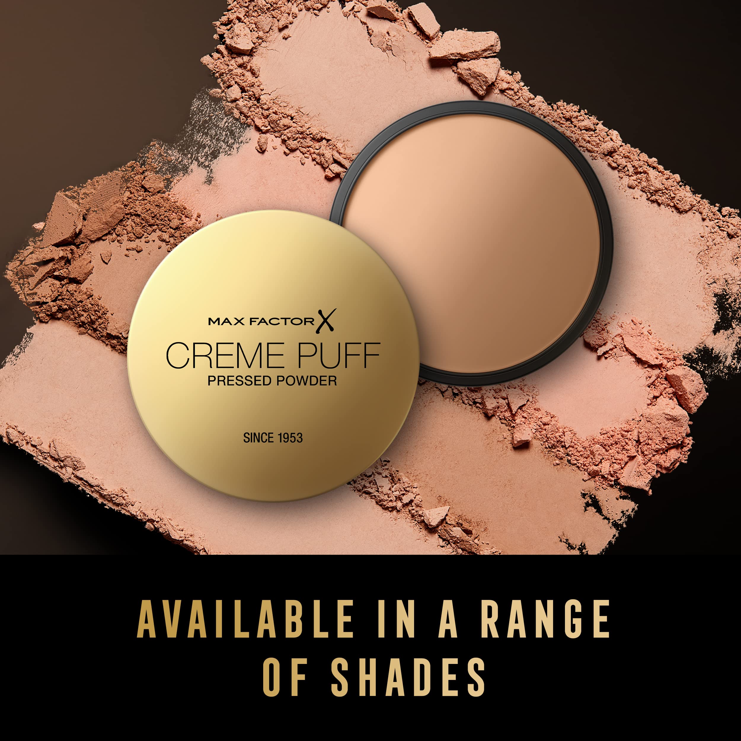 Max Factor Crème Puff Pressed Powder (14g) - Natural Nude Shade 7