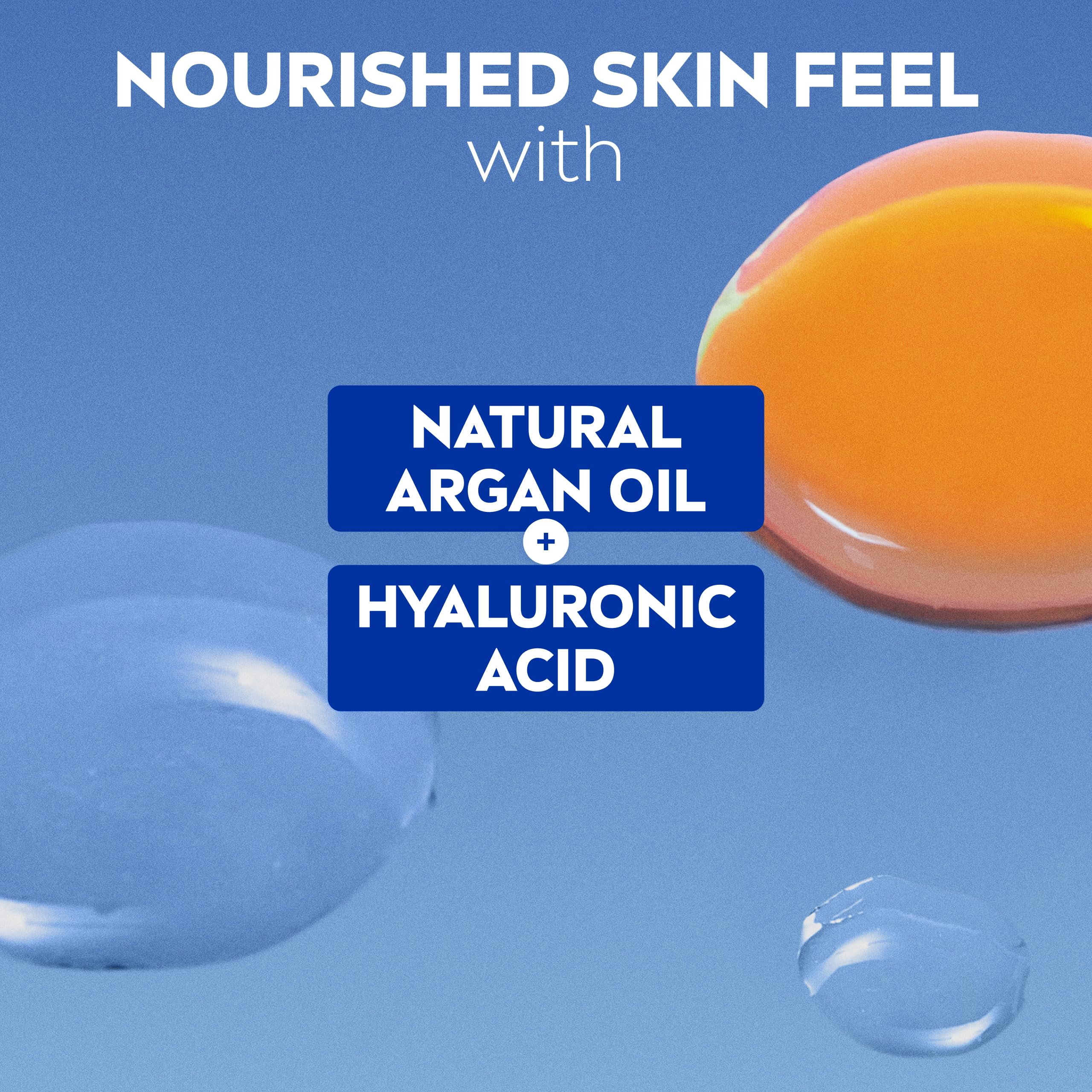 NIVEA Caring 3-in-1 Cleansing Face Wipes for Dry Skin - 25 Sheets | Waterproof Makeup Removal 5