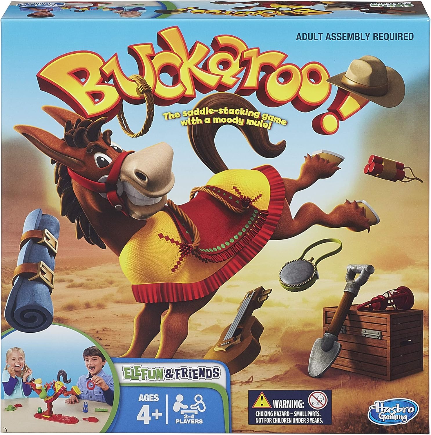 Hasbro Buckaroo Game for Kids - Elefun & Friends Collection - Model 483803490