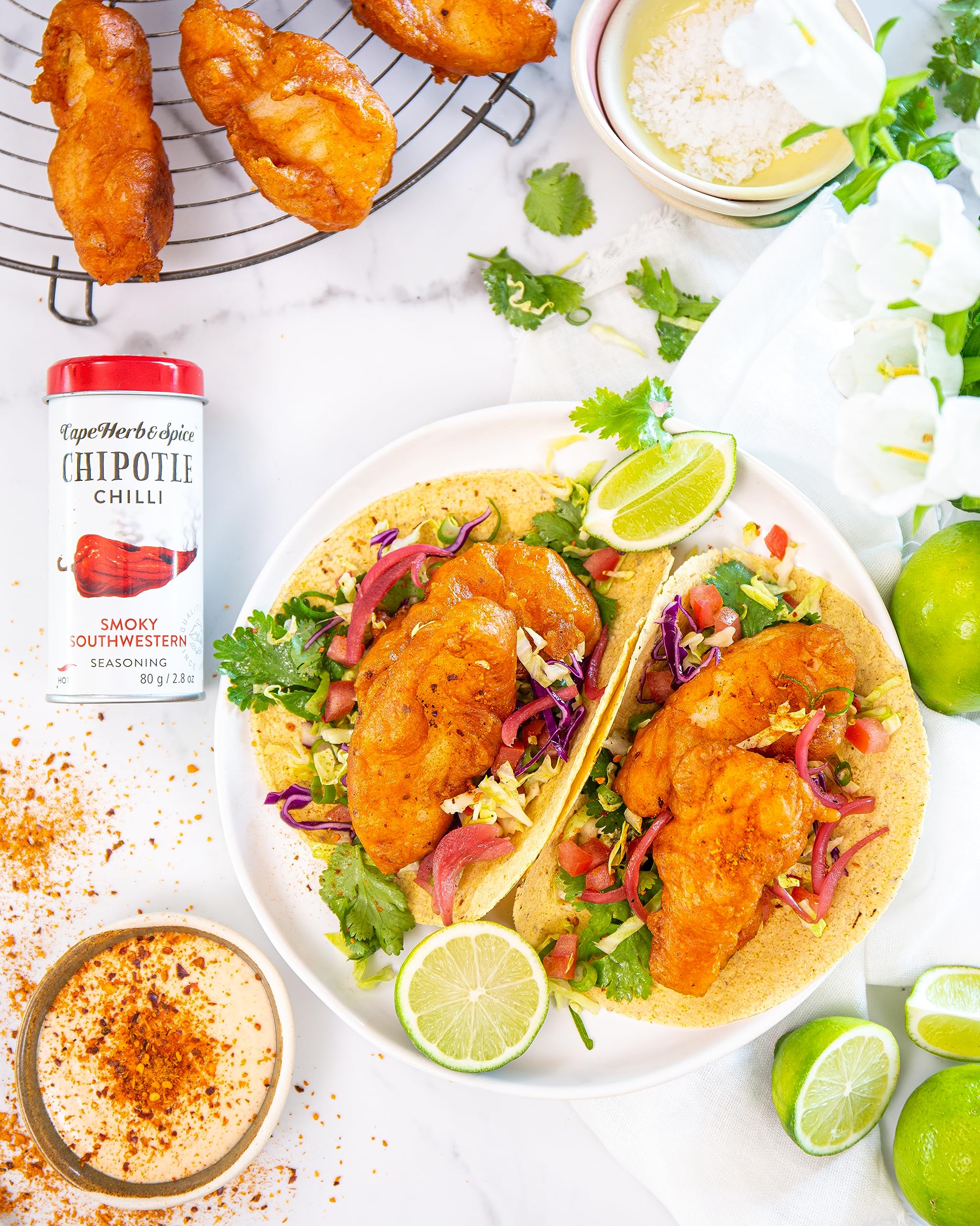 Cape Herb & Spice - Chipotle Chilli Smokey Southwestern Seasoning Condiment 9