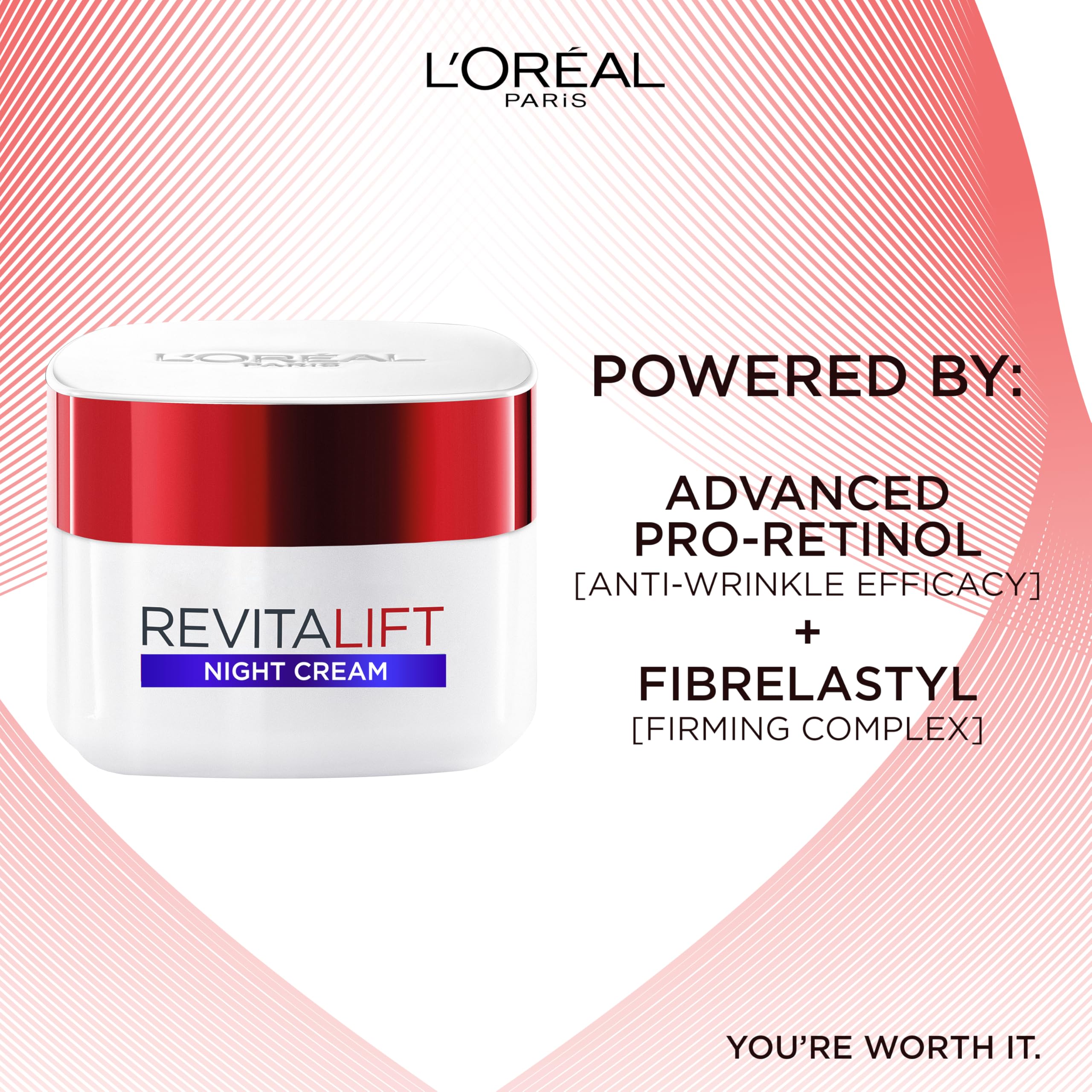 L'Oréal Paris Revitalift Anti-Wrinkle + Firming Pro Retinol Night Cream (50 ml) 11