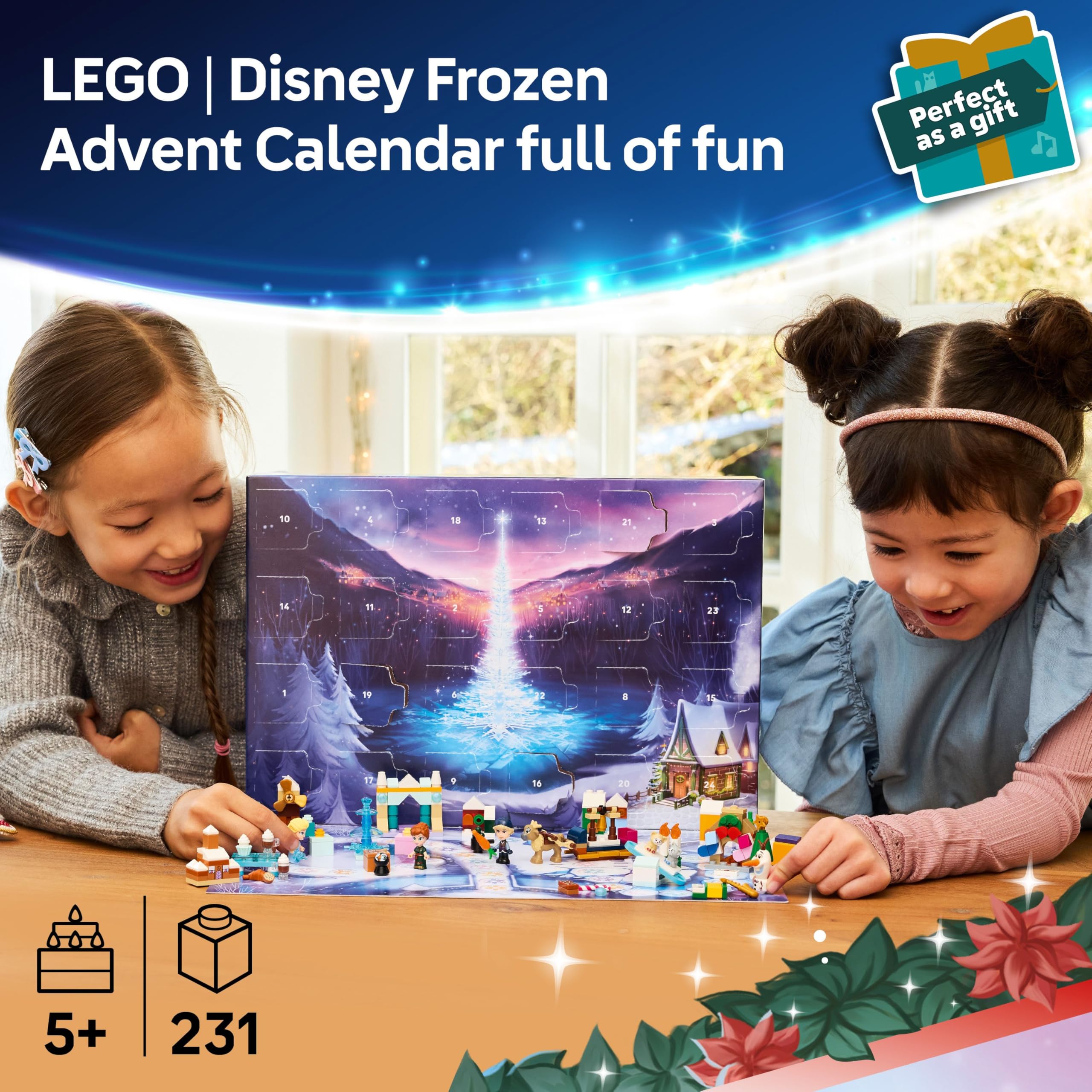 LEGO Disney Frozen Advent Calendar 2025 - Buildable Princess Toys for 5+ Years 7