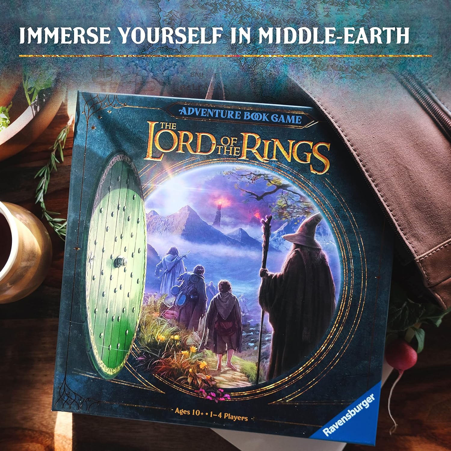 Ravensburger Lord of the Rings Adventure Book - Immersive Family Strategy Board Game 5