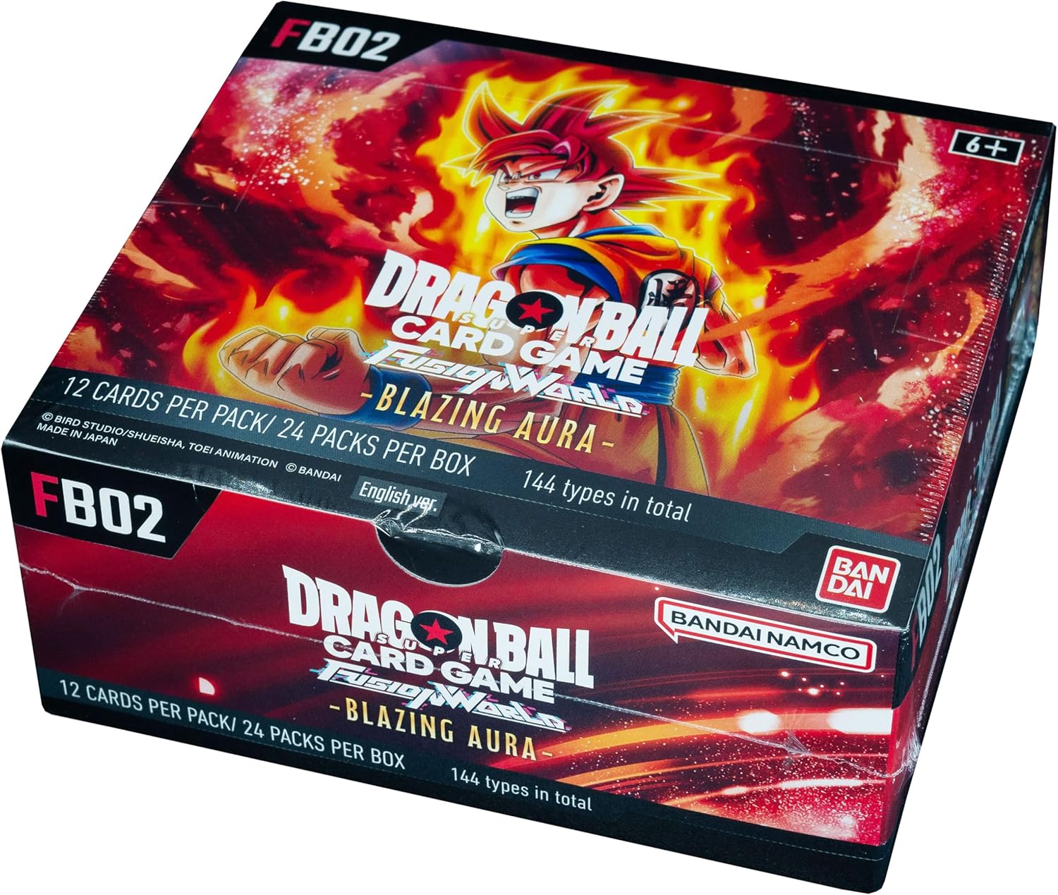 Bandai Dragon Ball Super CG: Fusion World 02 Booster Display