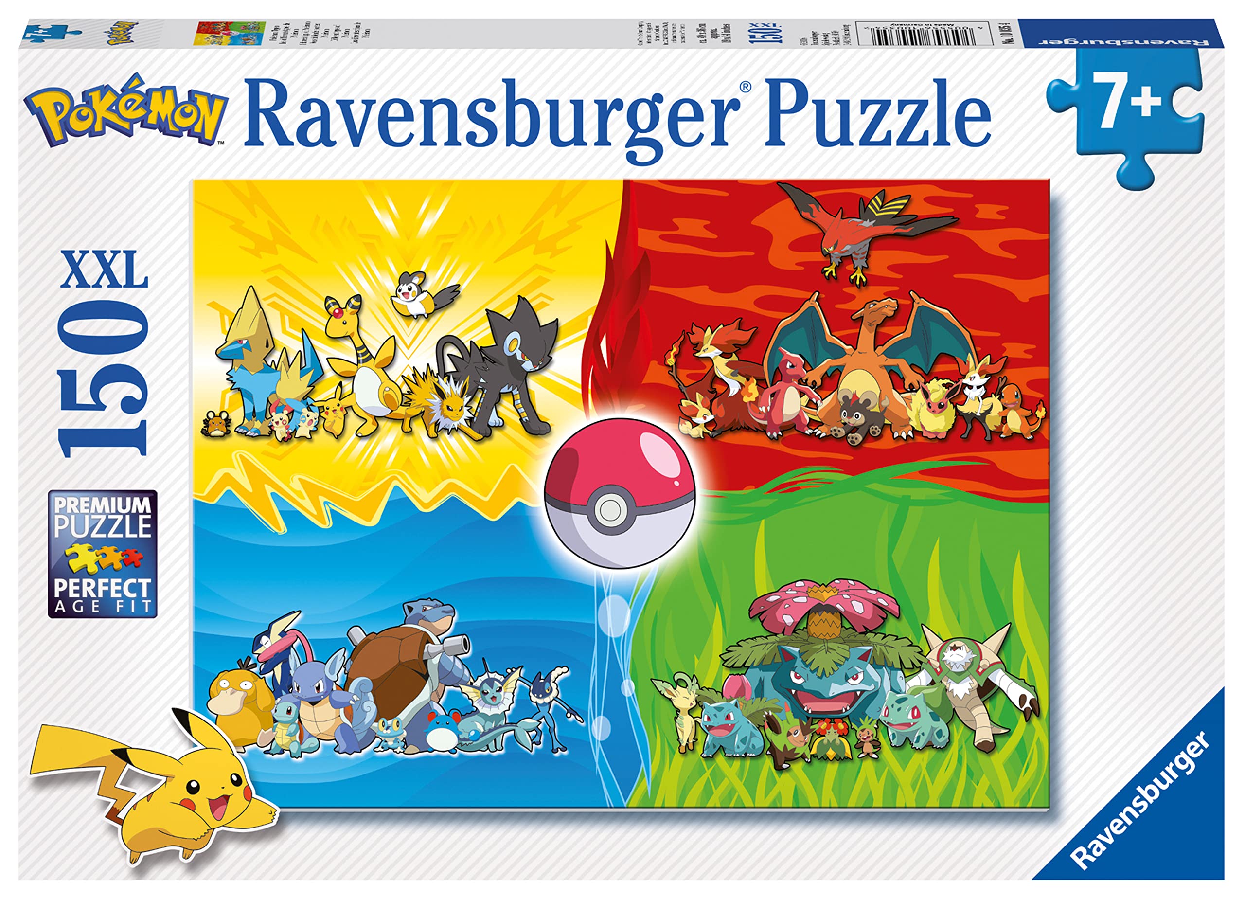 Ravensburger Pokémon 150-Piece Jigsaw Puzzle with Extra Large Pieces for Kids 7 Years and Up