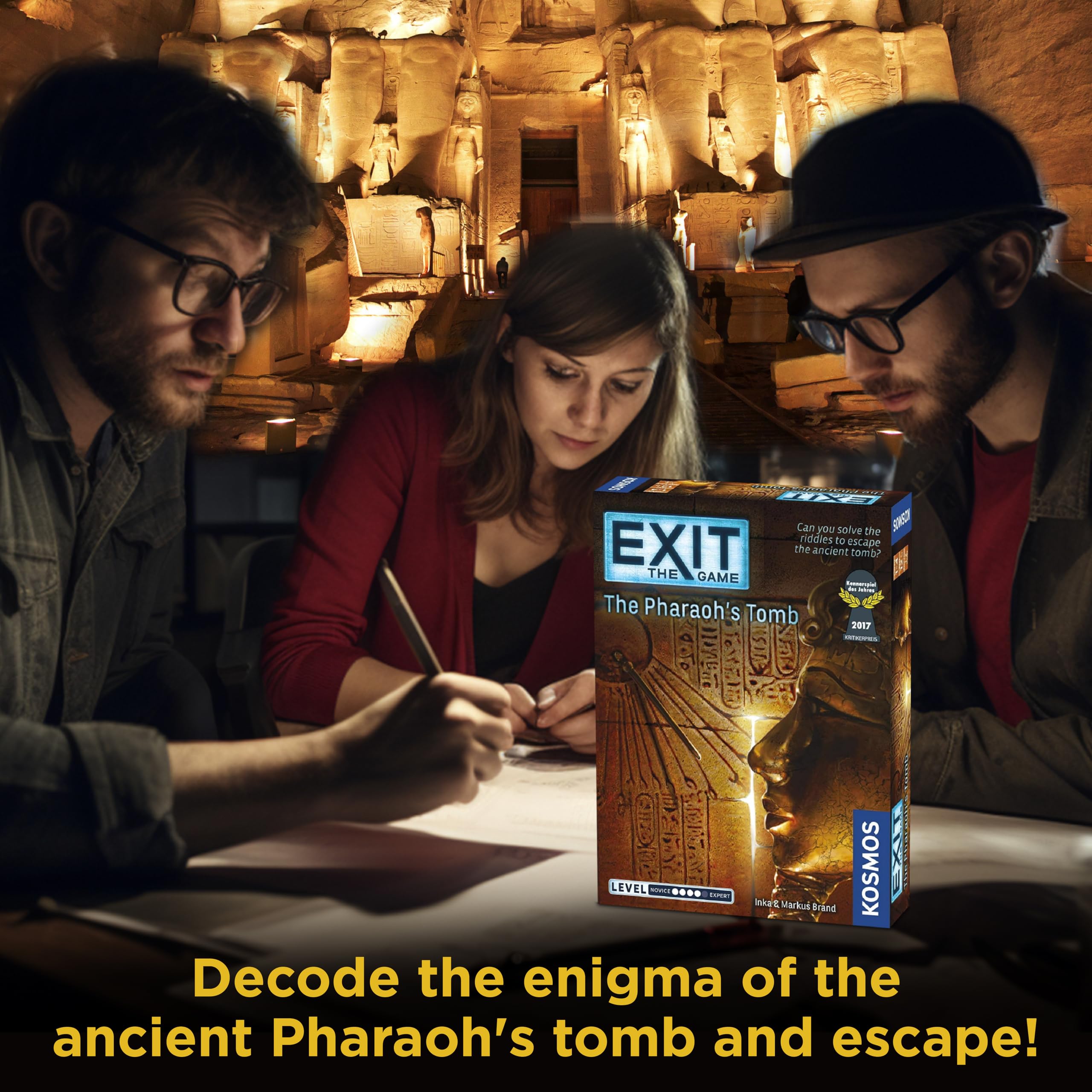 Thames & Kosmos EXIT - The Pharaoh's Tomb Board Game 5