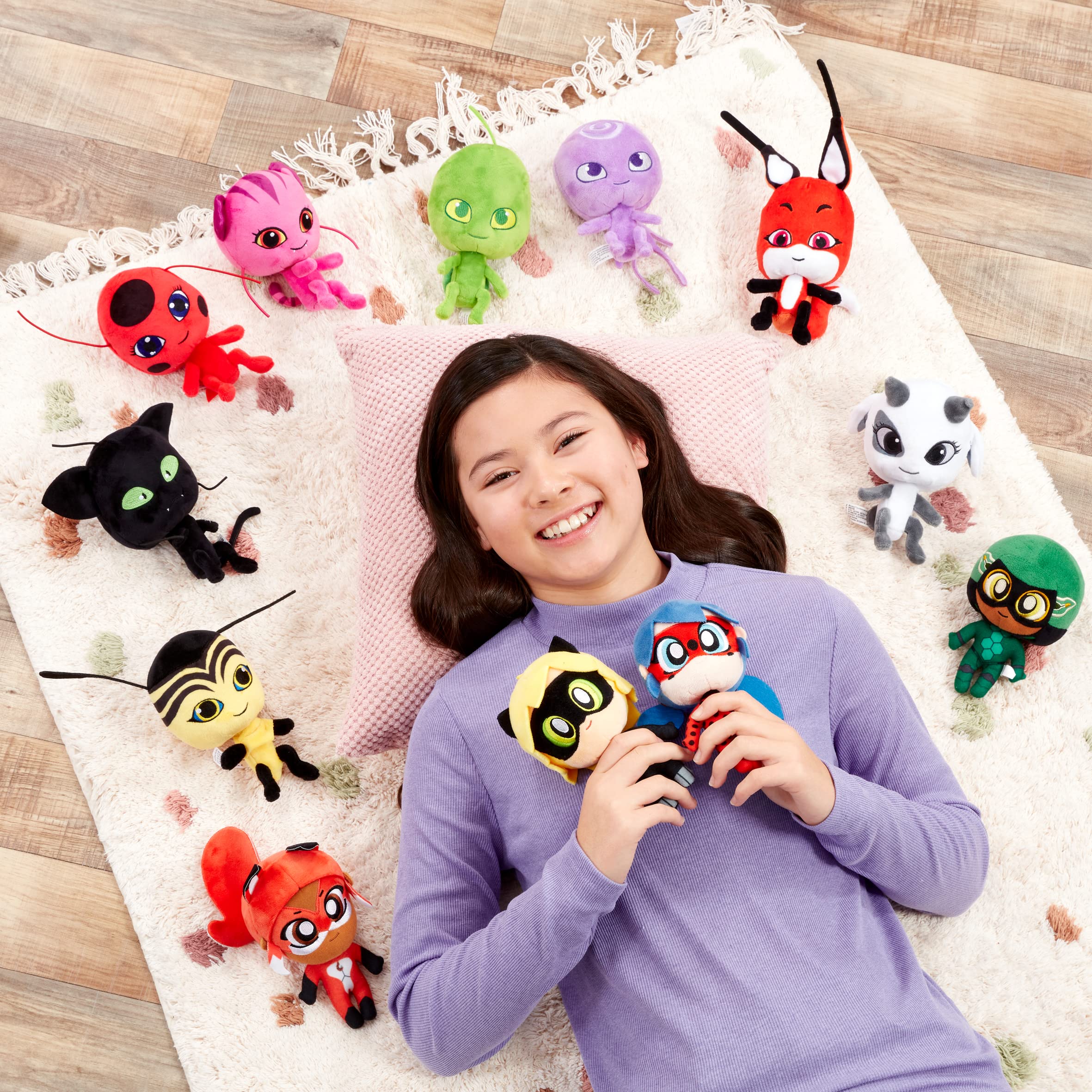 Bandai Miraculous Kwami Tikki Stylized Plush Toy 5