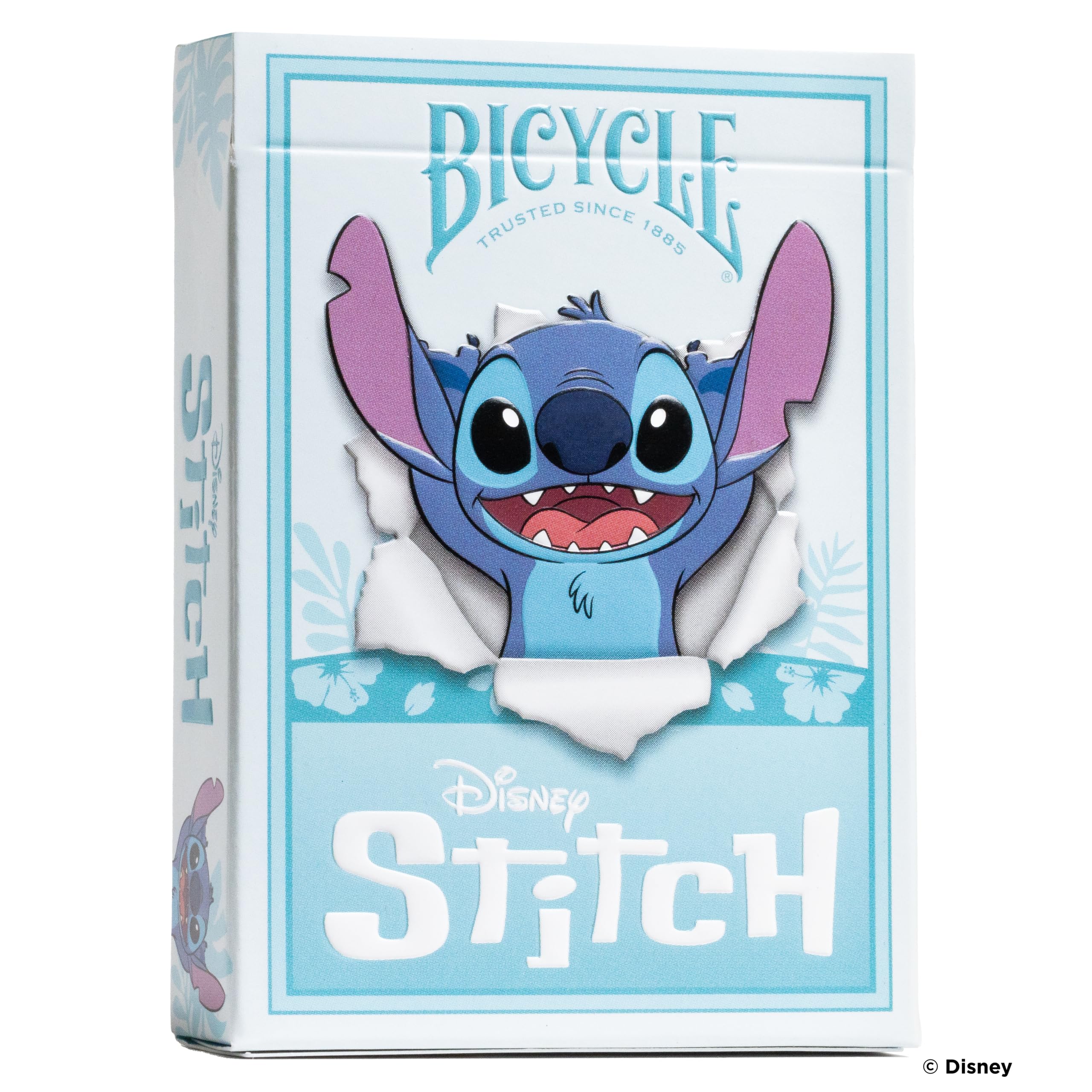 Bicycle Disney Stitch Playing Cards - Air Cushion Finish, Professional Handling | 1 Deck