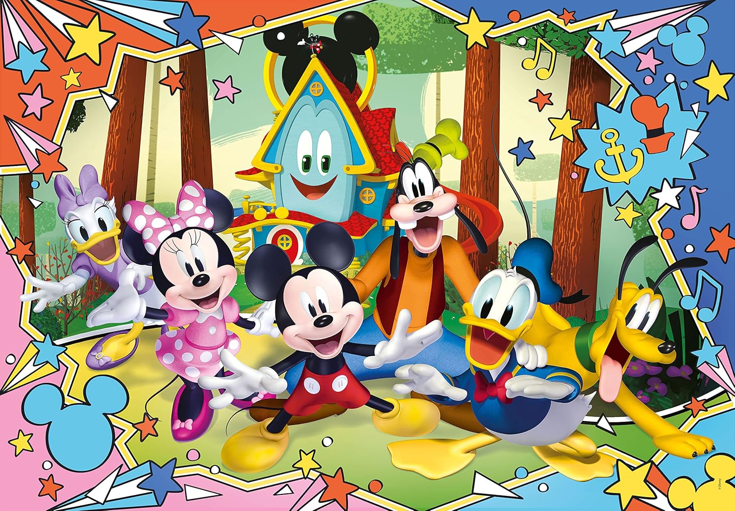 Clementoni Disney Mickey Puzzle 30 Pieces - Supercolor Mickey Jigsaw 5