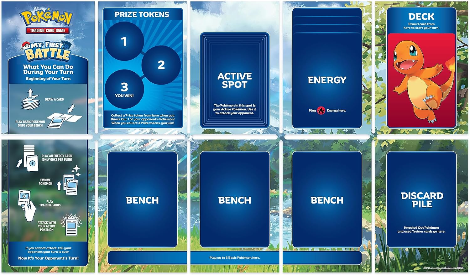 Pokémon TCG: My First Battle—Charmander and Squirtle Mini Decks 5