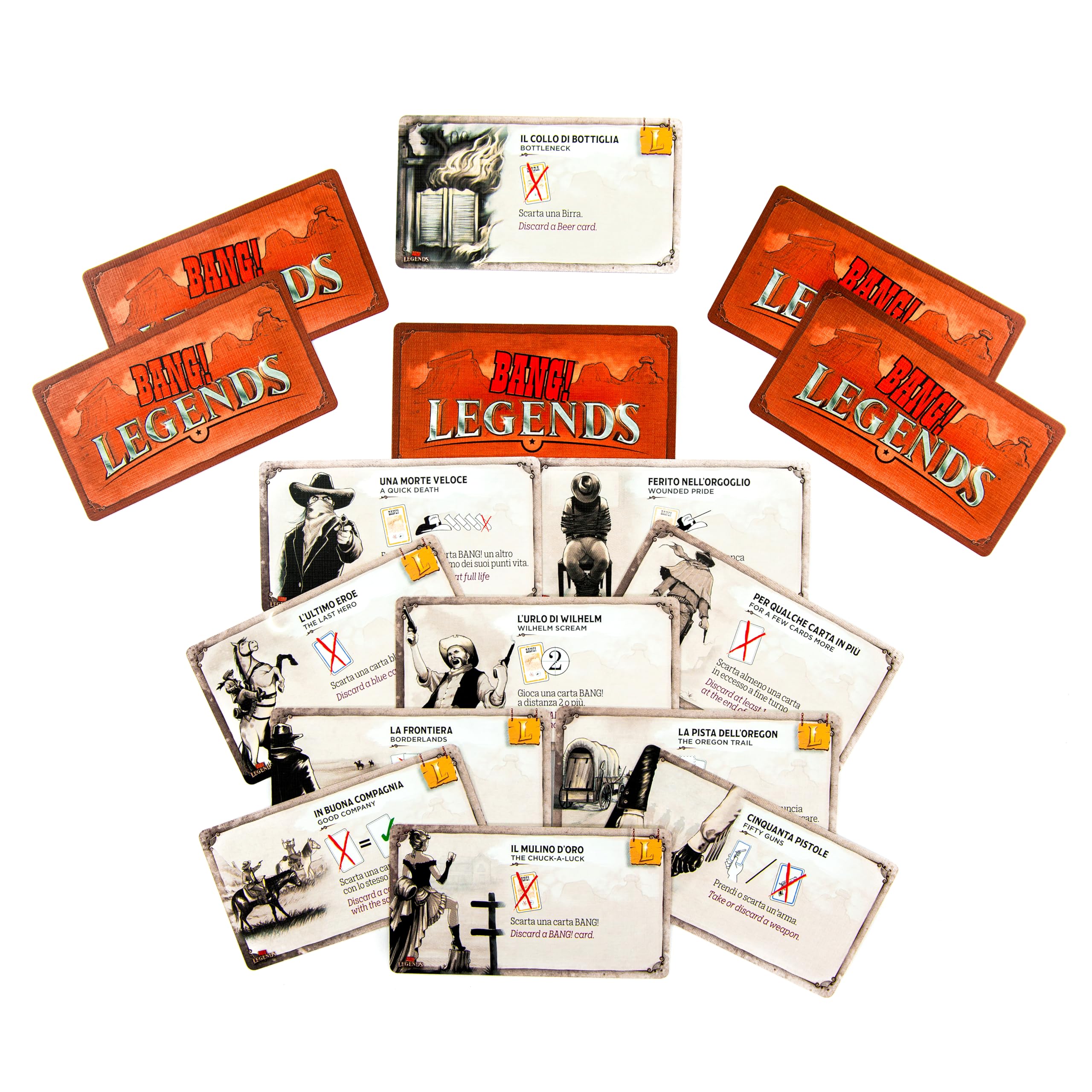 DV Games Bang Legends Strategy Card Game Expansion 8