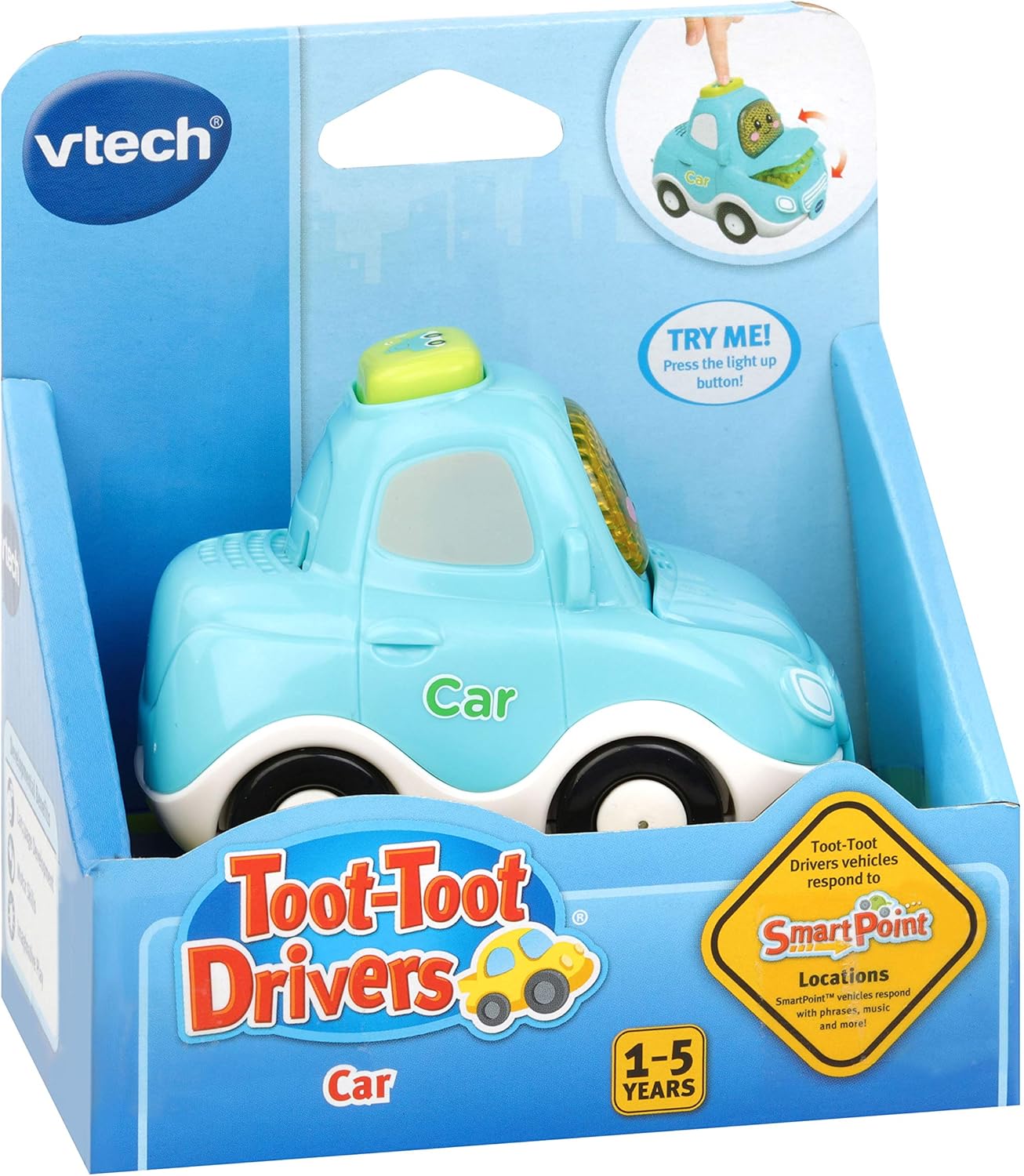 VTech Toot-Toot Drivers Car - Interactive Musical Toy for Toddlers 12 Months+ 5