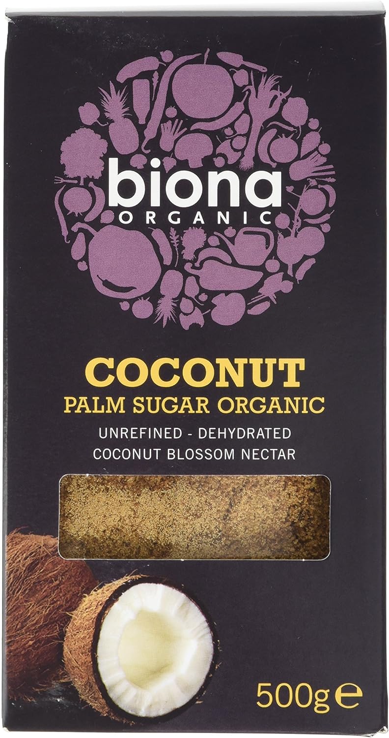 Biona Coconut Unrefined Palm Sugar, 500g