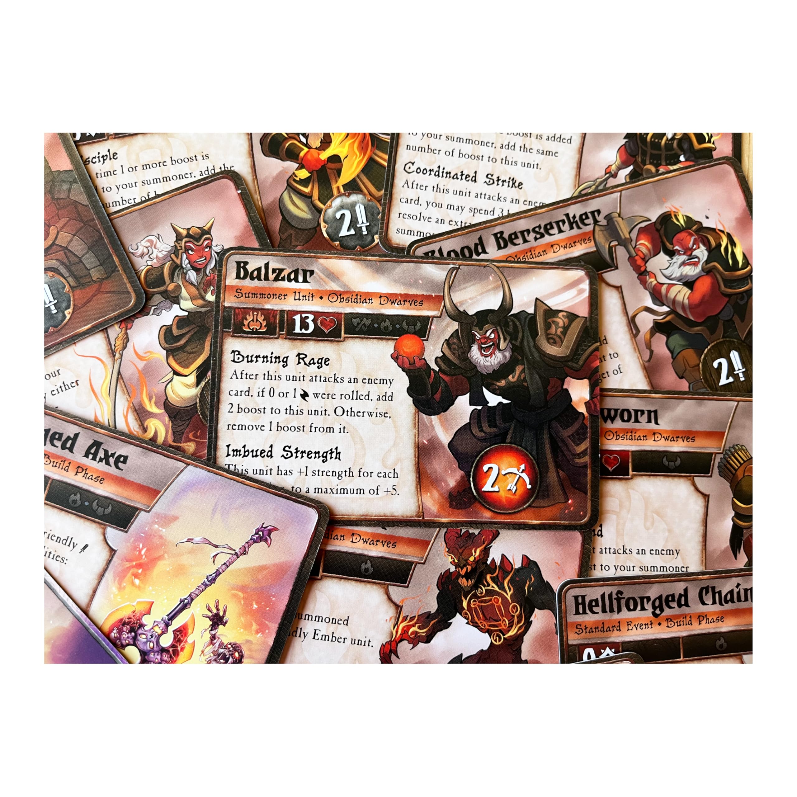 Plaid Hat Games Summoner Wars Obsidian Dwarves Faction Deck – Card Game Expansion 7