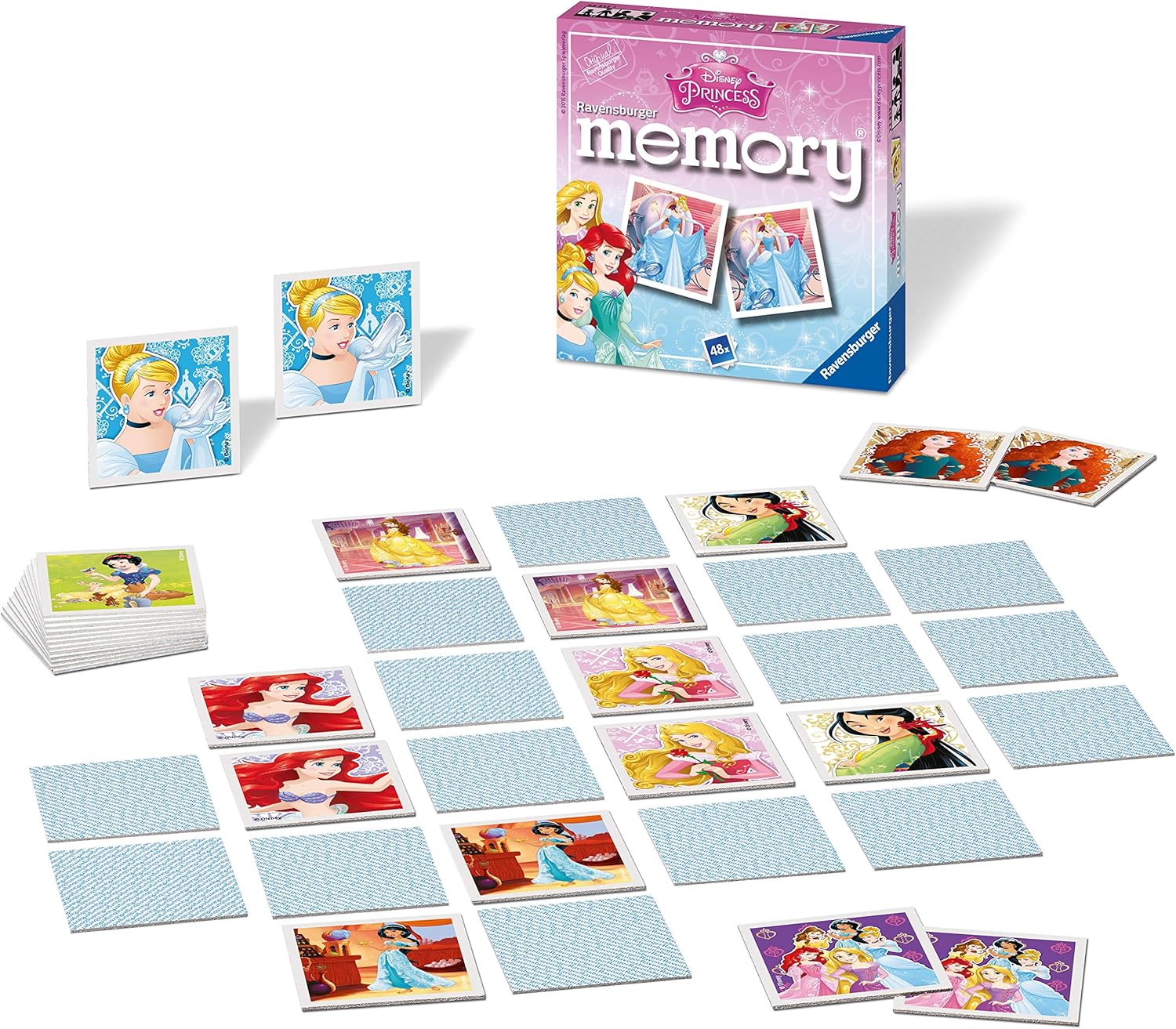 Ravensburger Disney Princess Mini Memory Matching Card Game 6
