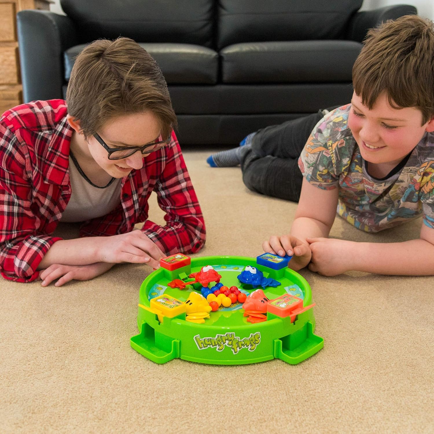 Toyrific Hungry Frogs Board Game for Kids, 4-Player Family Game 5