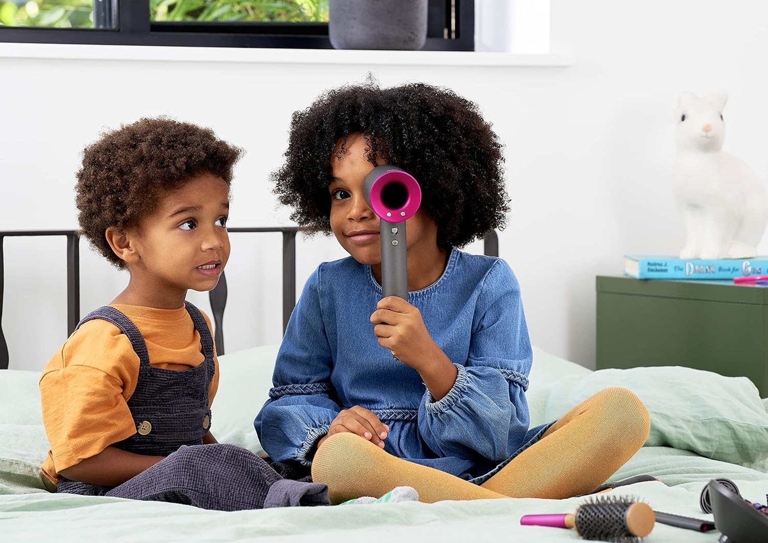 Casdon Dyson Supersonic Styling Set - Interactive Toy Hairdryer for Kids Aged 3+ 11